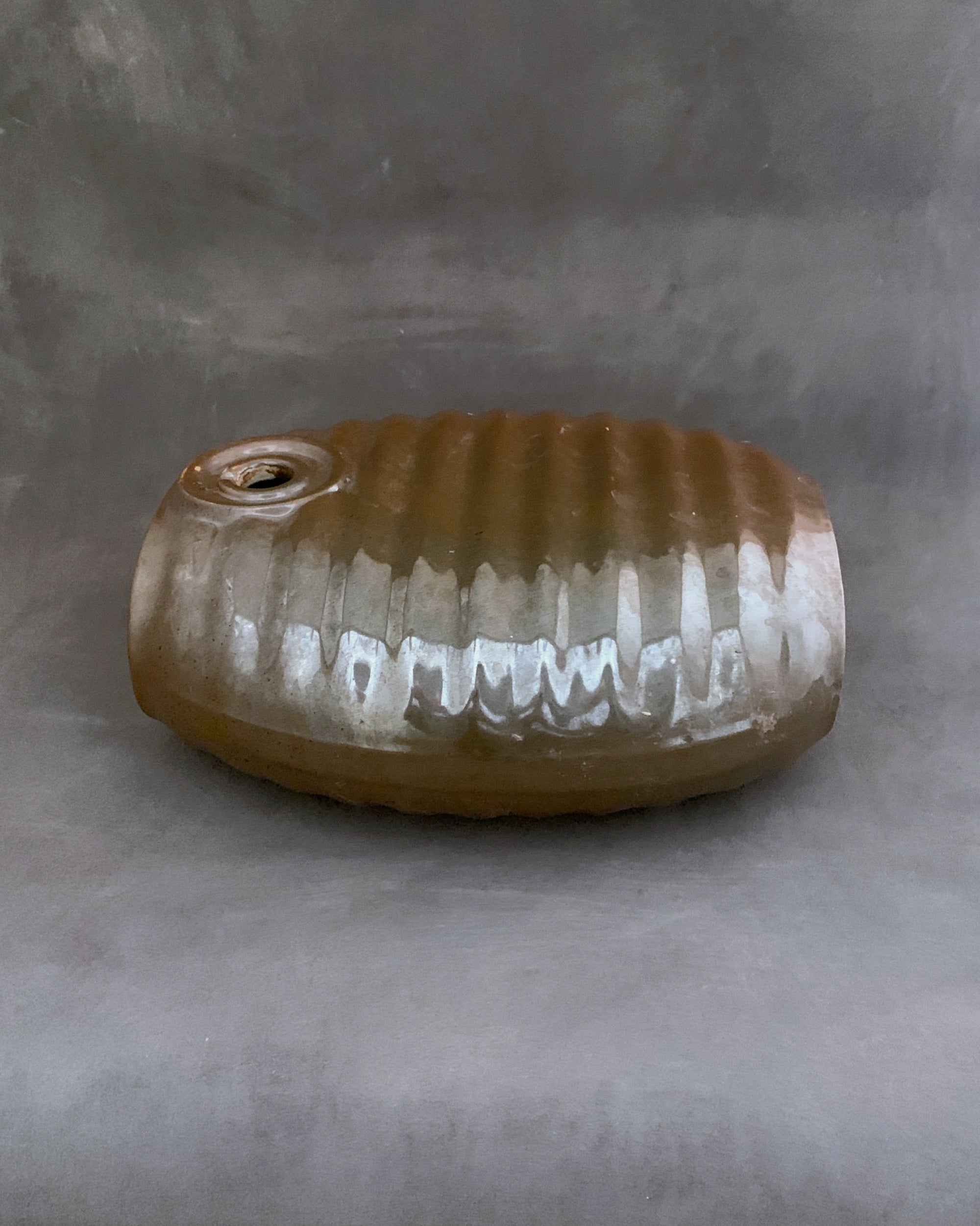 vintage japanese hot water bottle