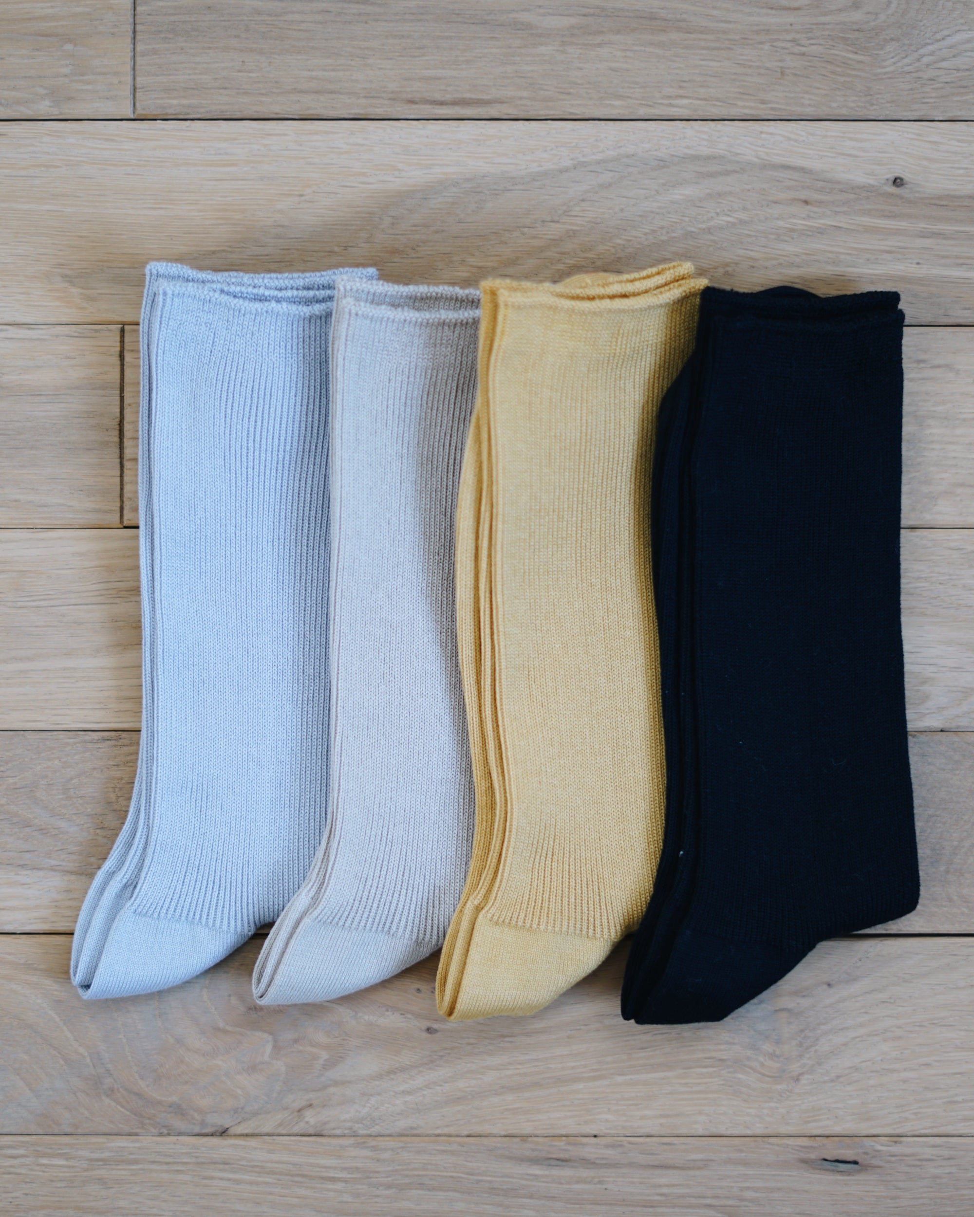 memeri : giza cotton ribbed socks