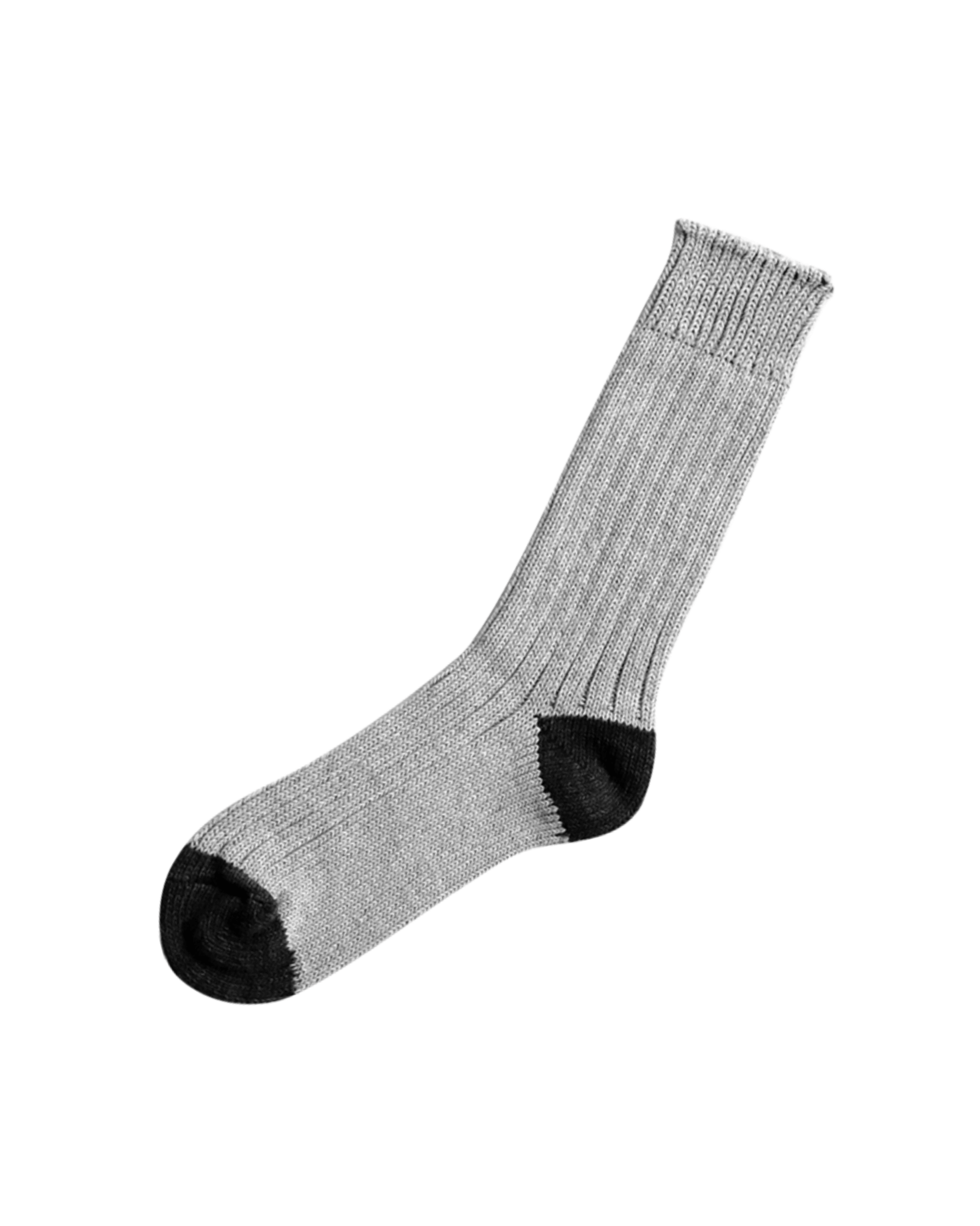 nishiguchi kutsushita : boston cotton ribbed sock