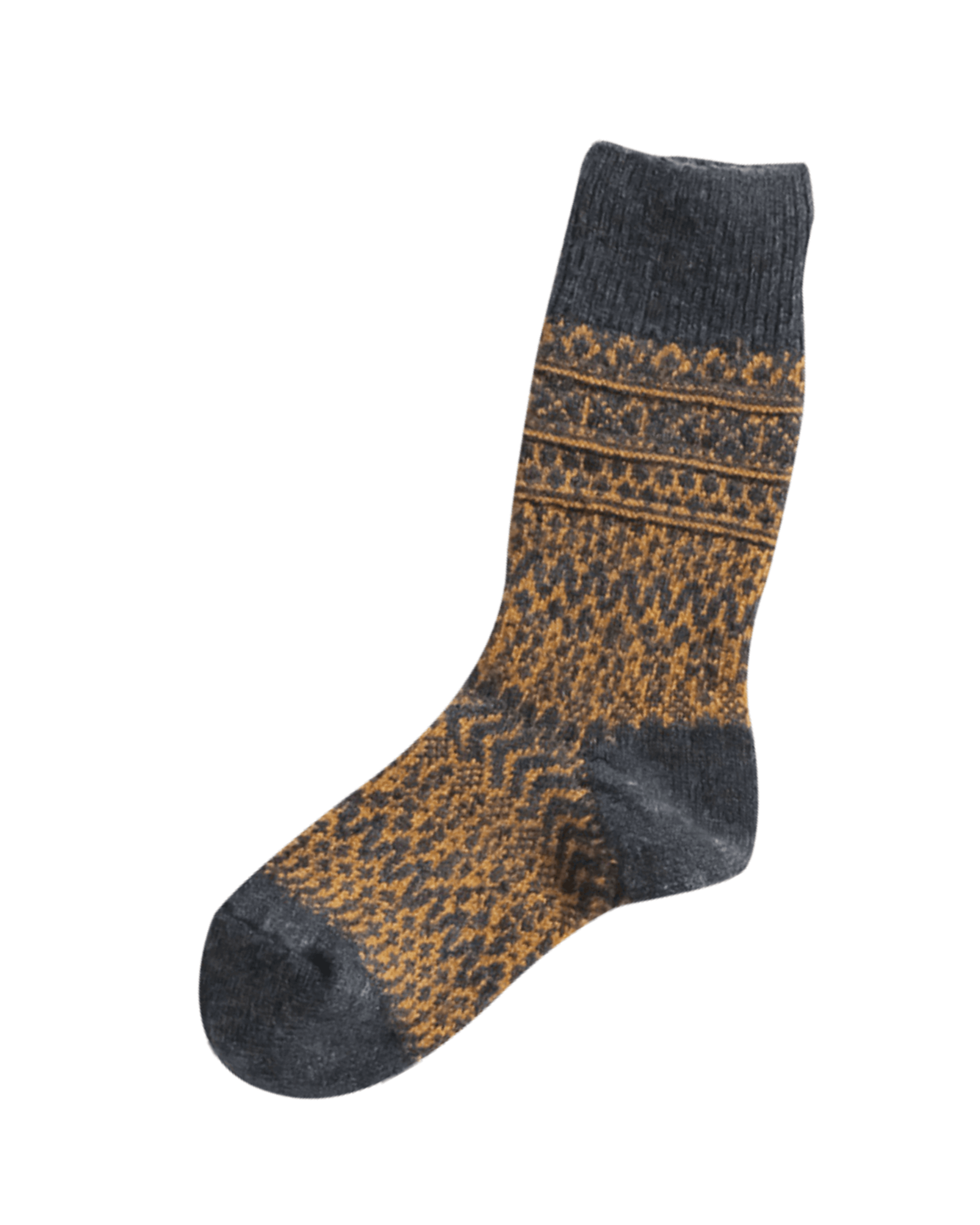 nishiguchi kutsushita : oslo wool jacquard socks