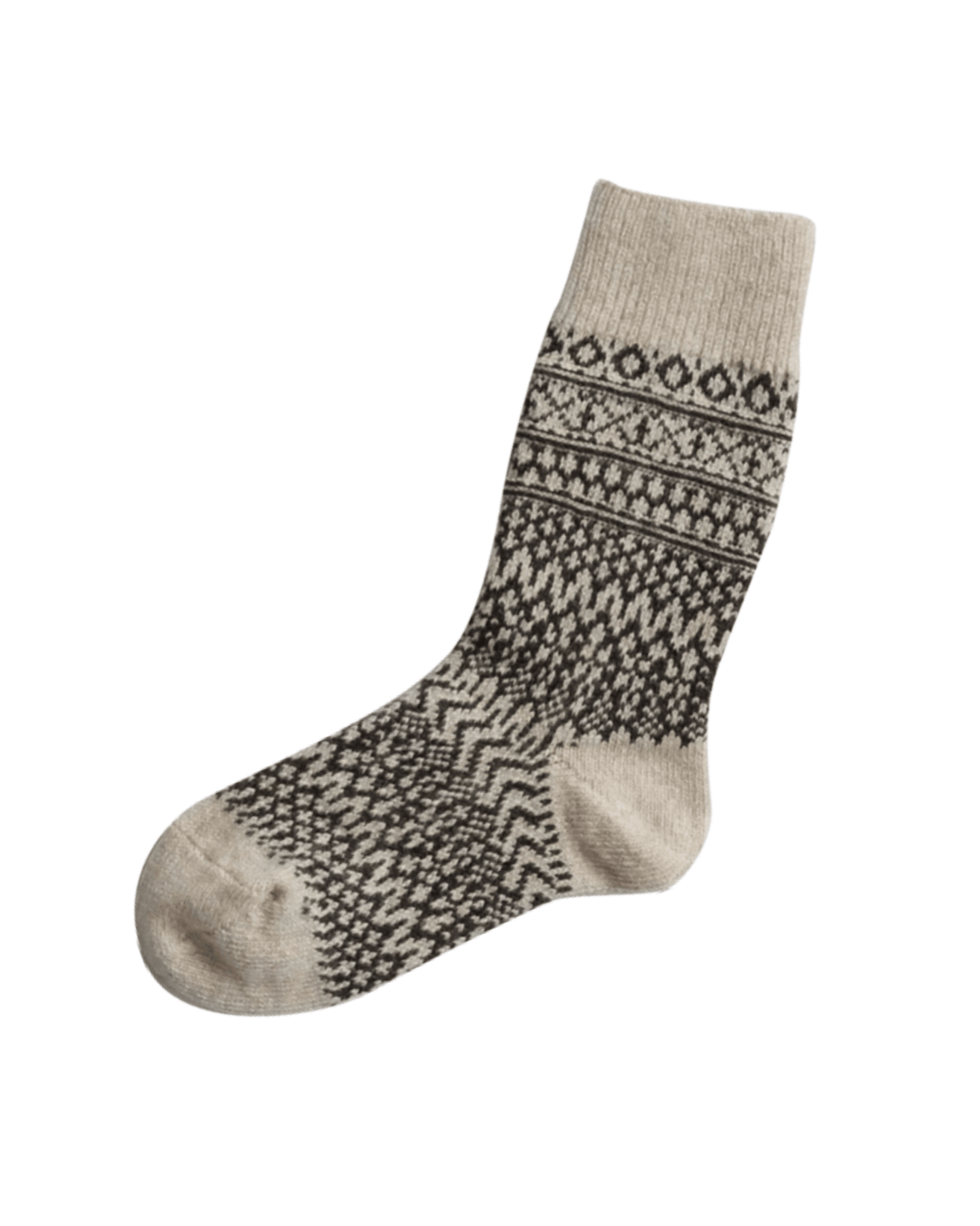 nishiguchi kutsushita : oslo wool jacquard socks