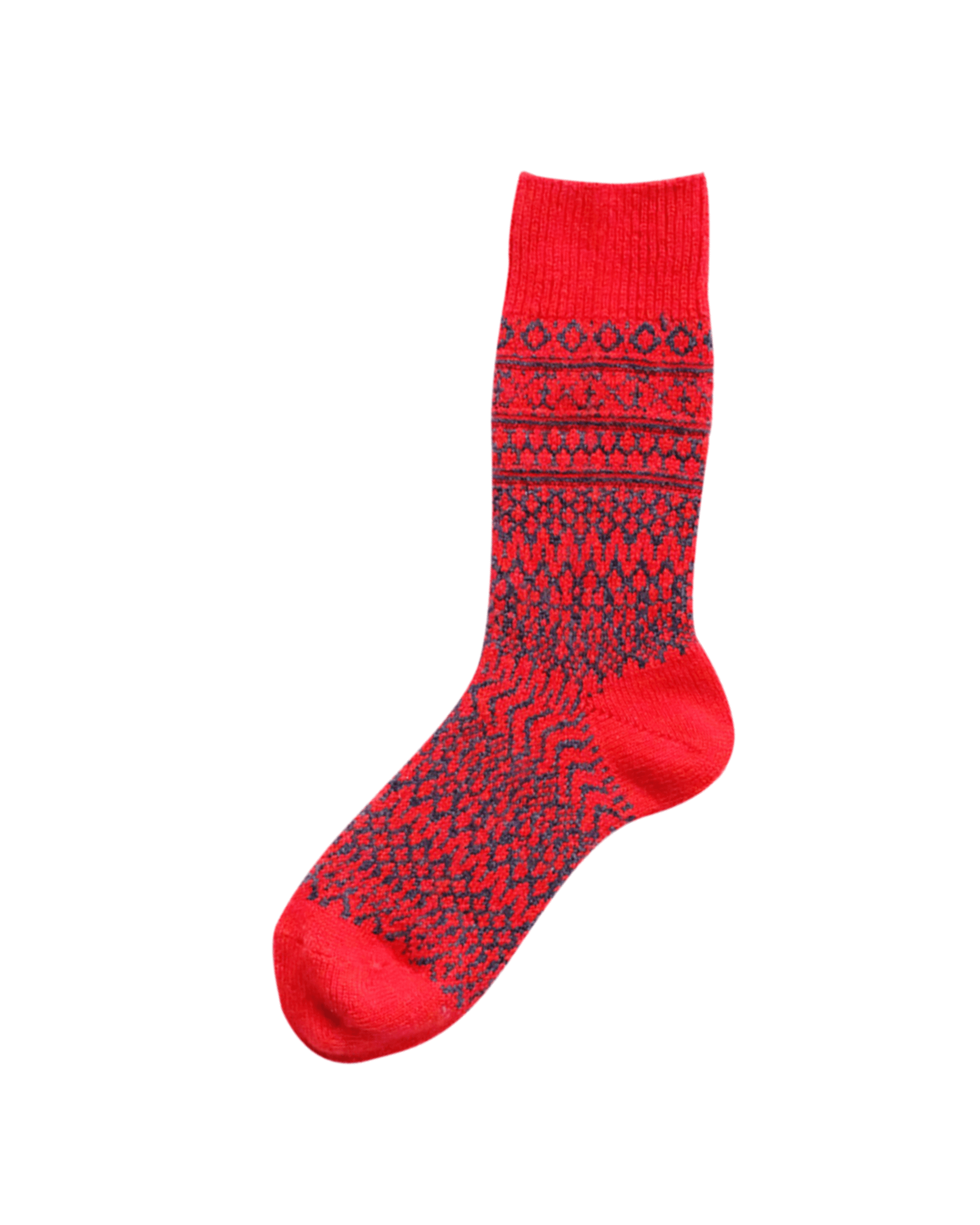 nishiguchi kutsushita : oslo wool jacquard socks