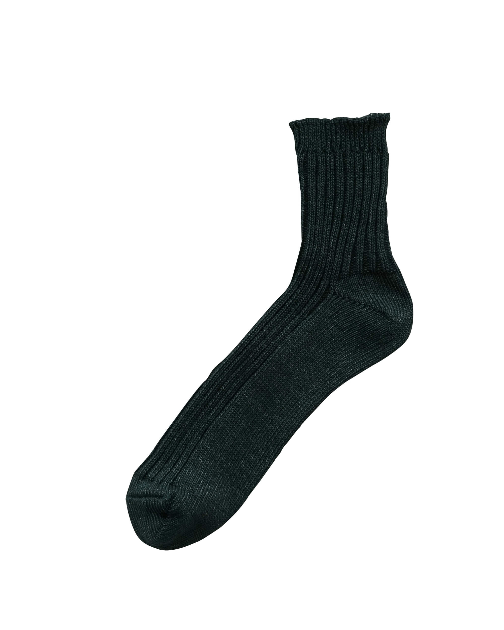 nishiguchi kutsushita : praha linen ribbed socks