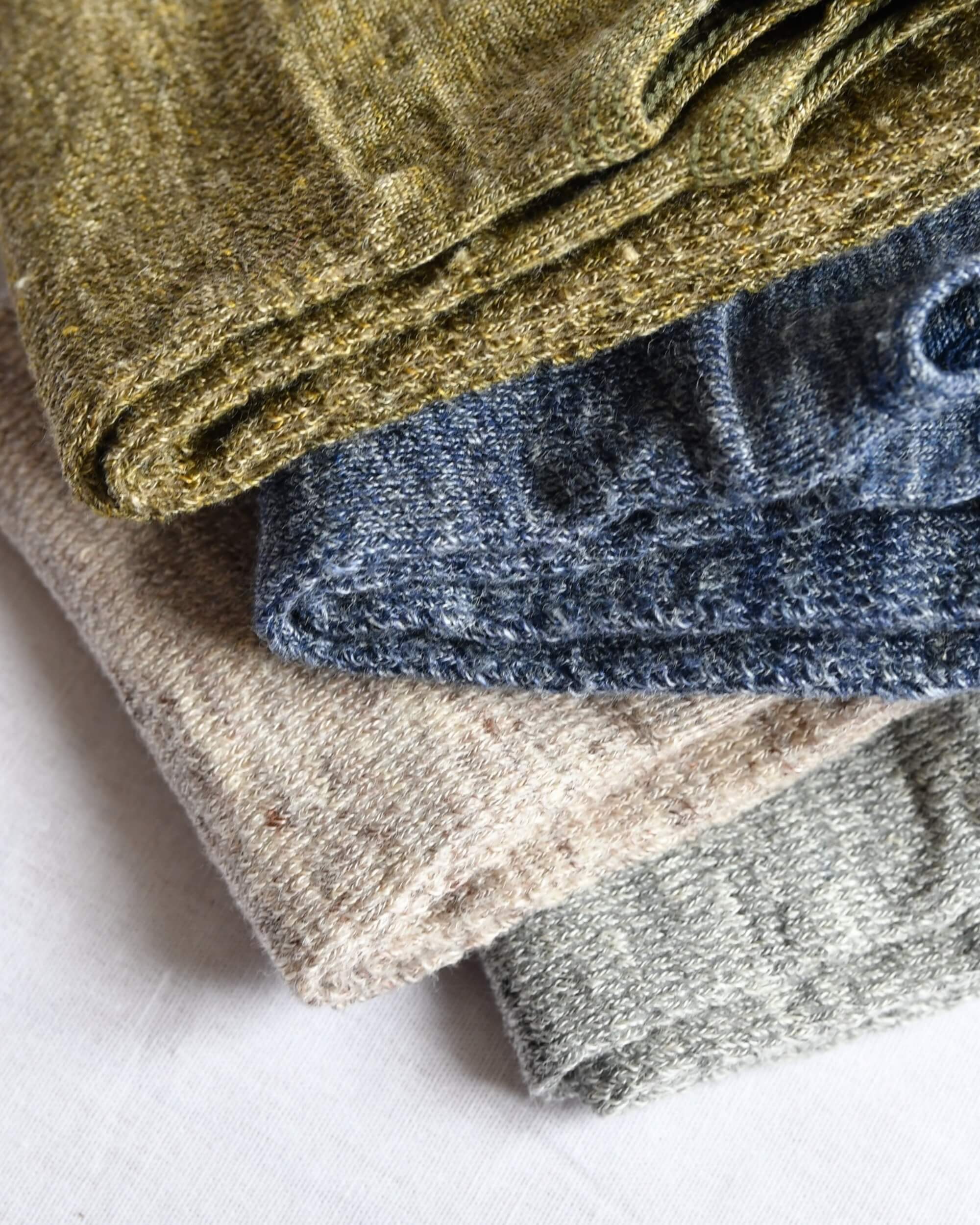 nishiguchi kutsushita : teni linen arm covers - short