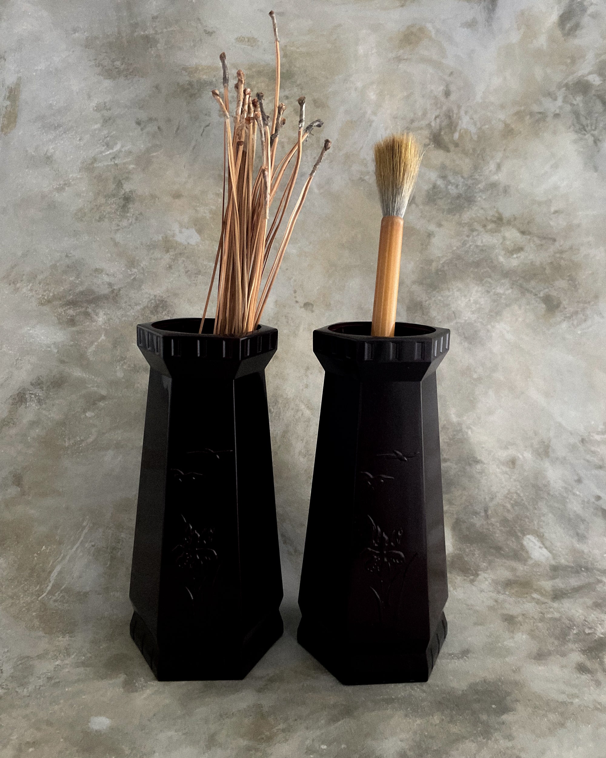 vintage japanese vase