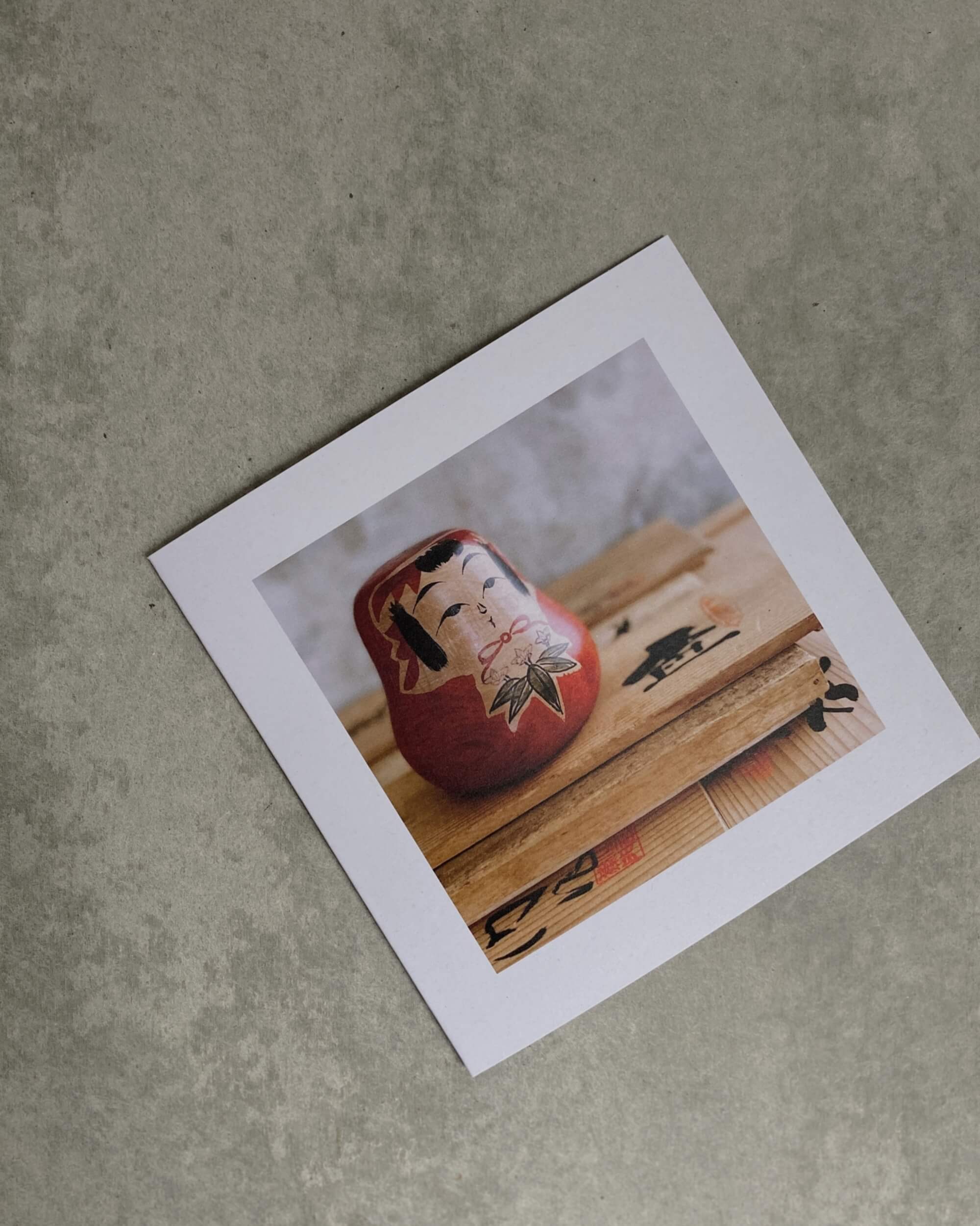 kokeshi greeting card : soru