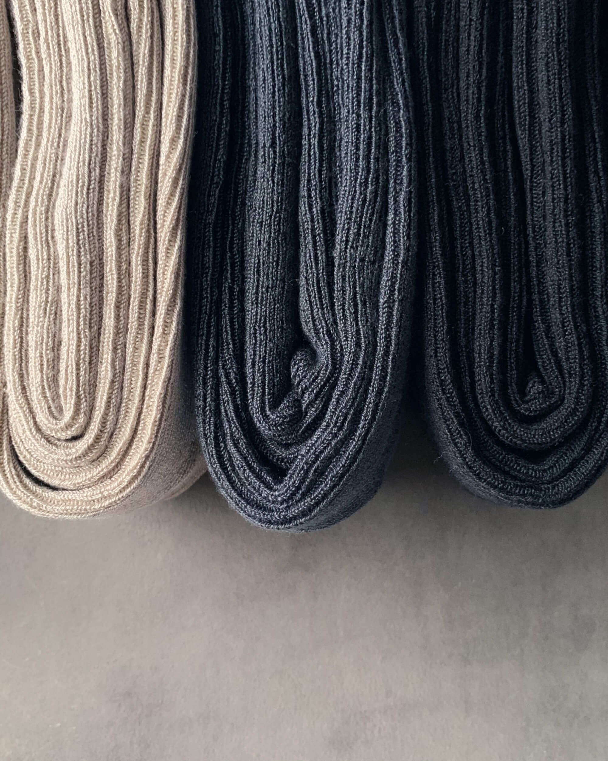 hakne : silk ribbed leggings