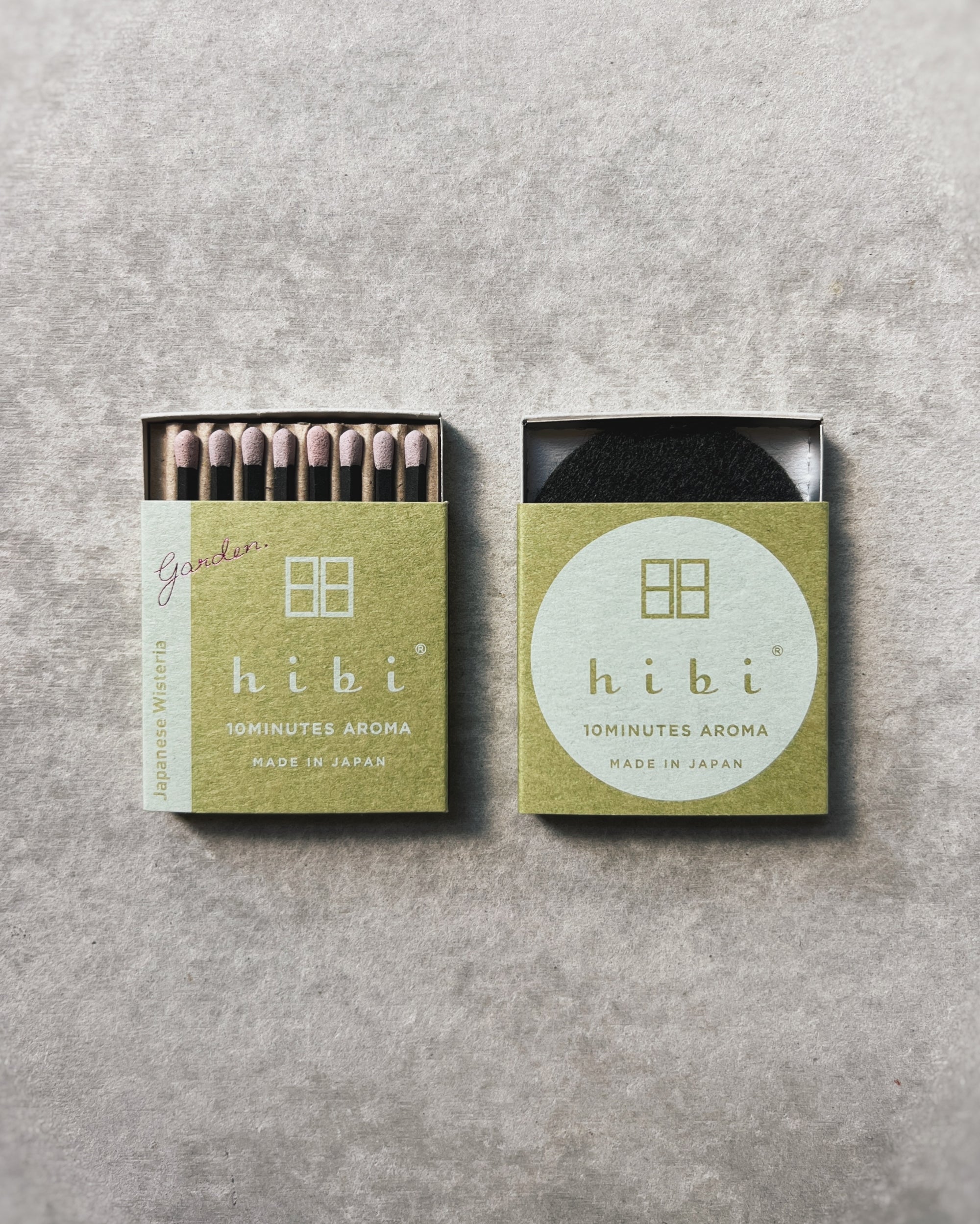 hibi 10 minute incense : garden scents