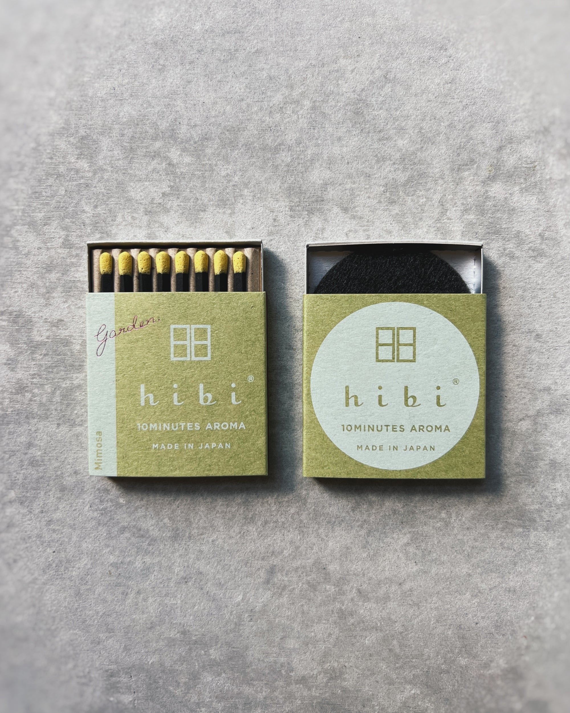 hibi 10 minute incense : garden scents