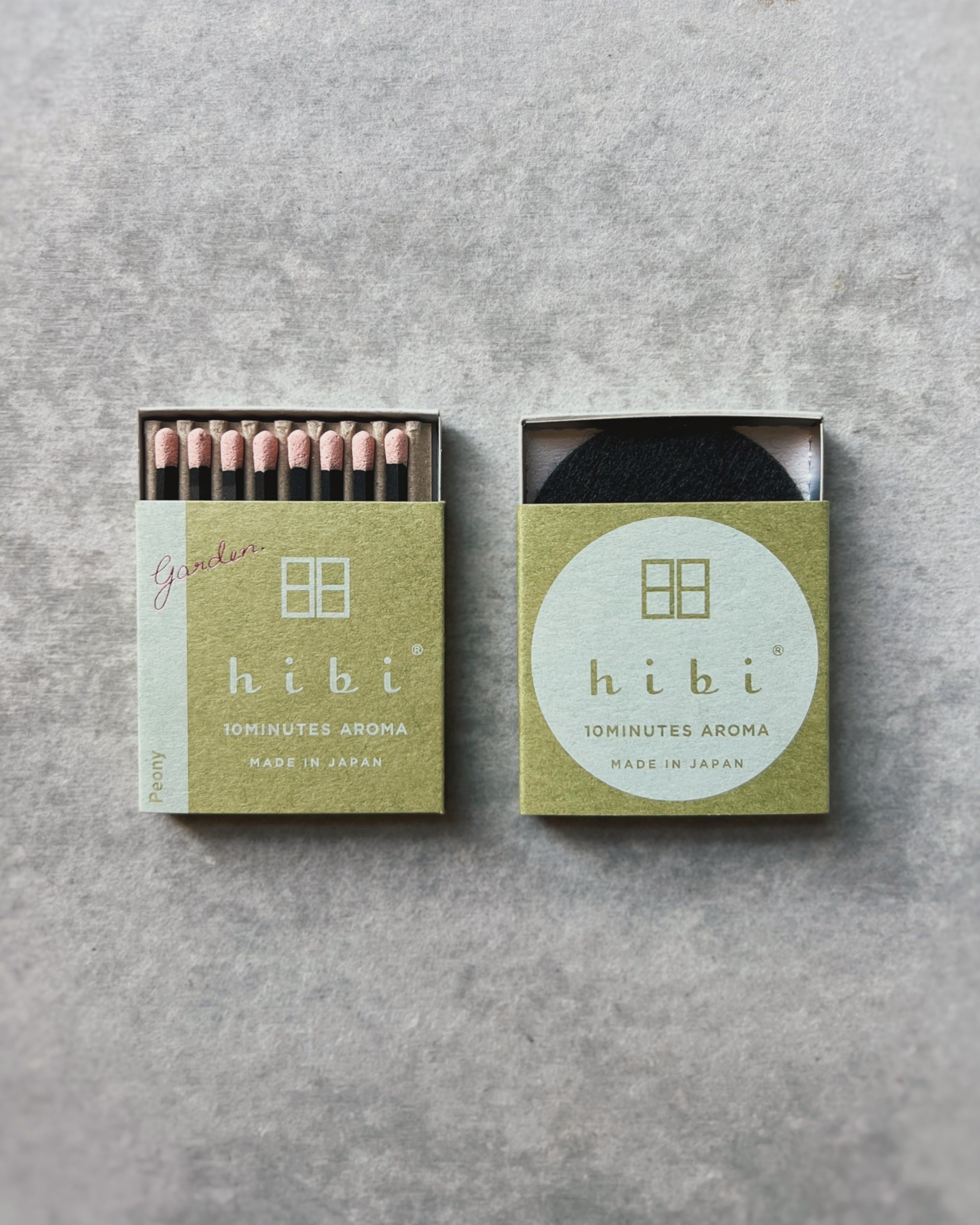 hibi 10 minute incense : garden scents
