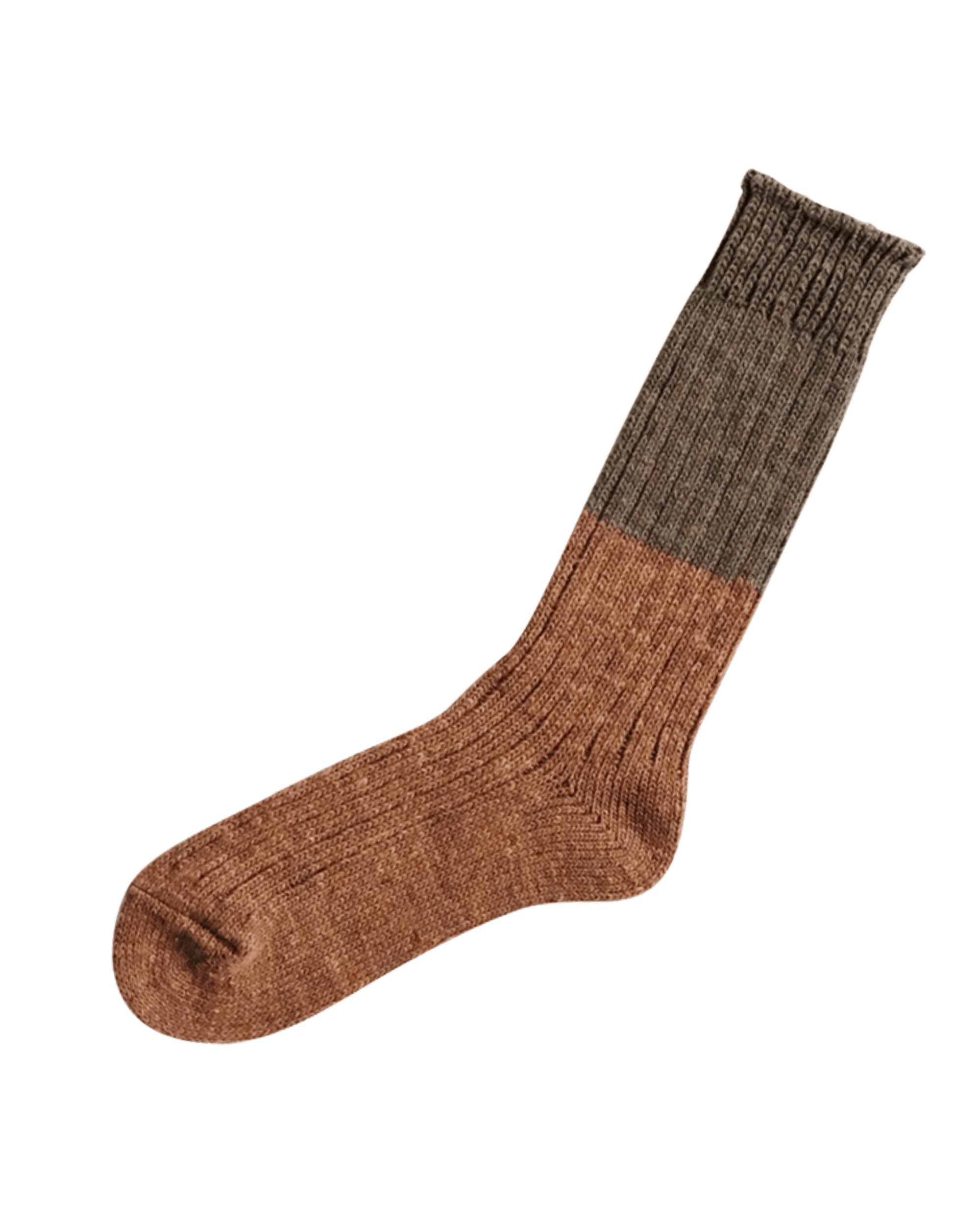 nishiguchi kutsushita : boston wool cotton slab socks
