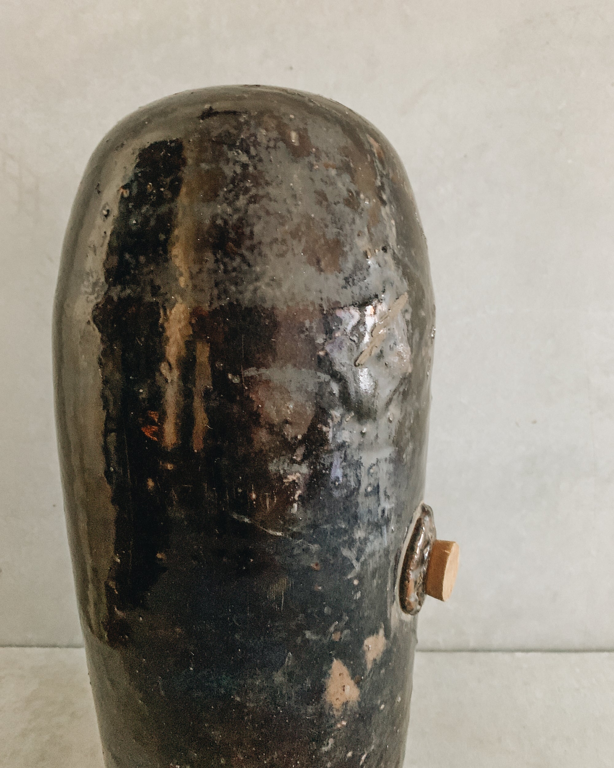 vintage japanese hot water bottle