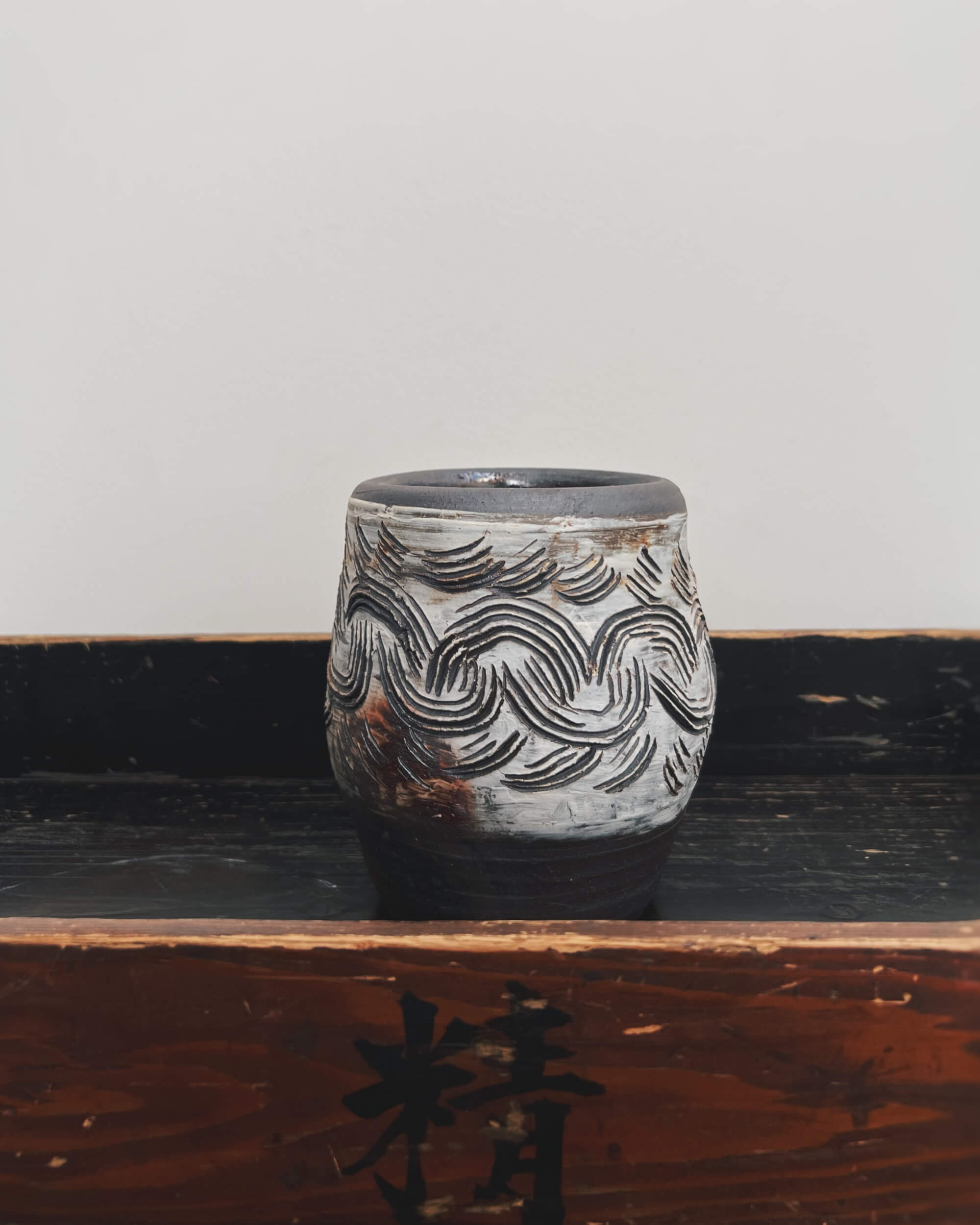 vintage japanese ceramic vase