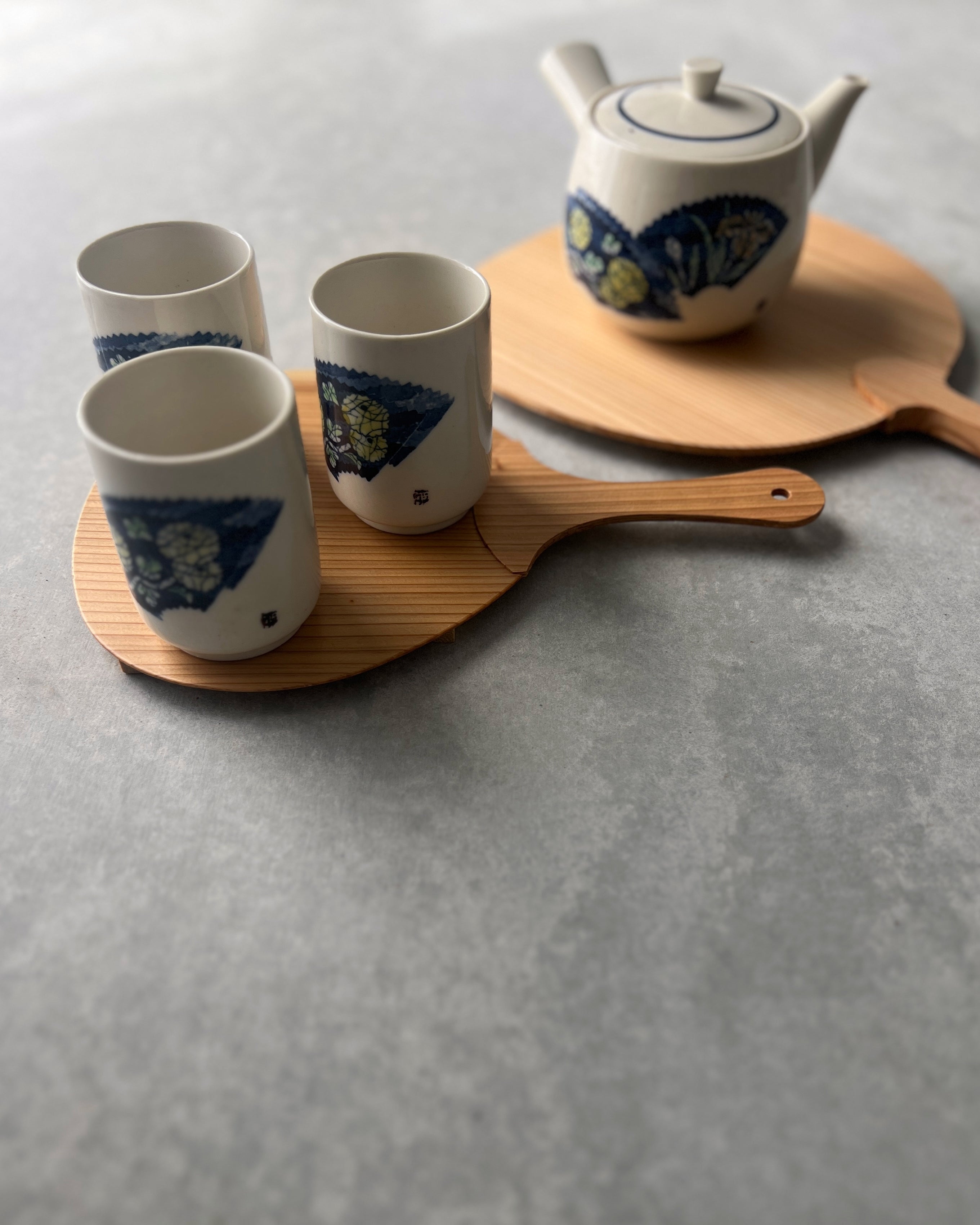 vintage serving trays