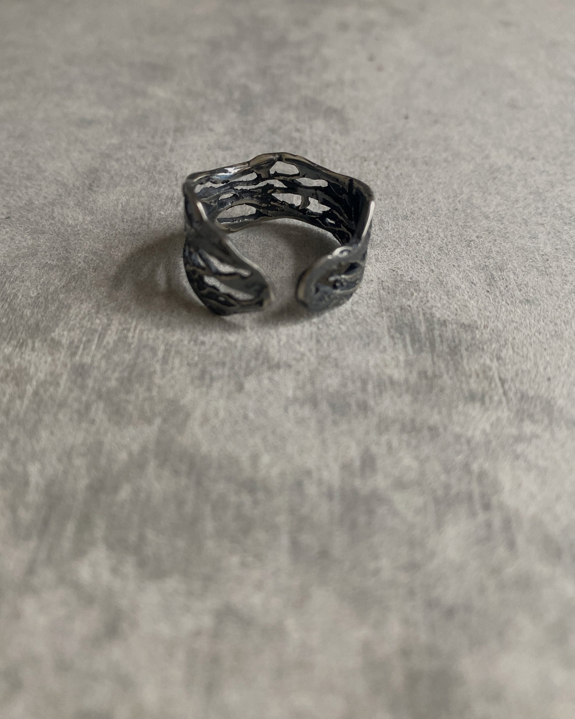 kimyajoyas : adjustable silver ring