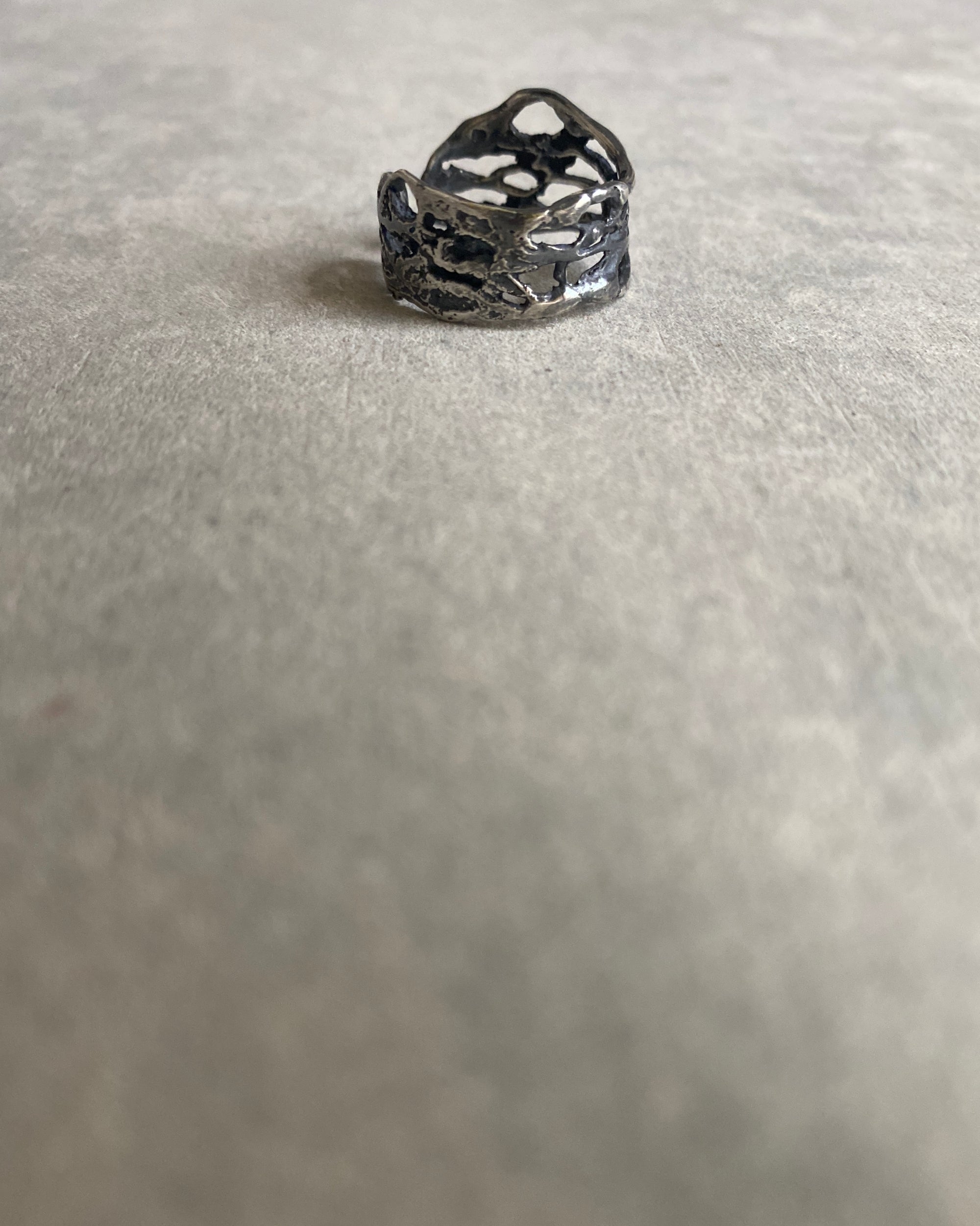 kimyajoyas : adjustable silver ring