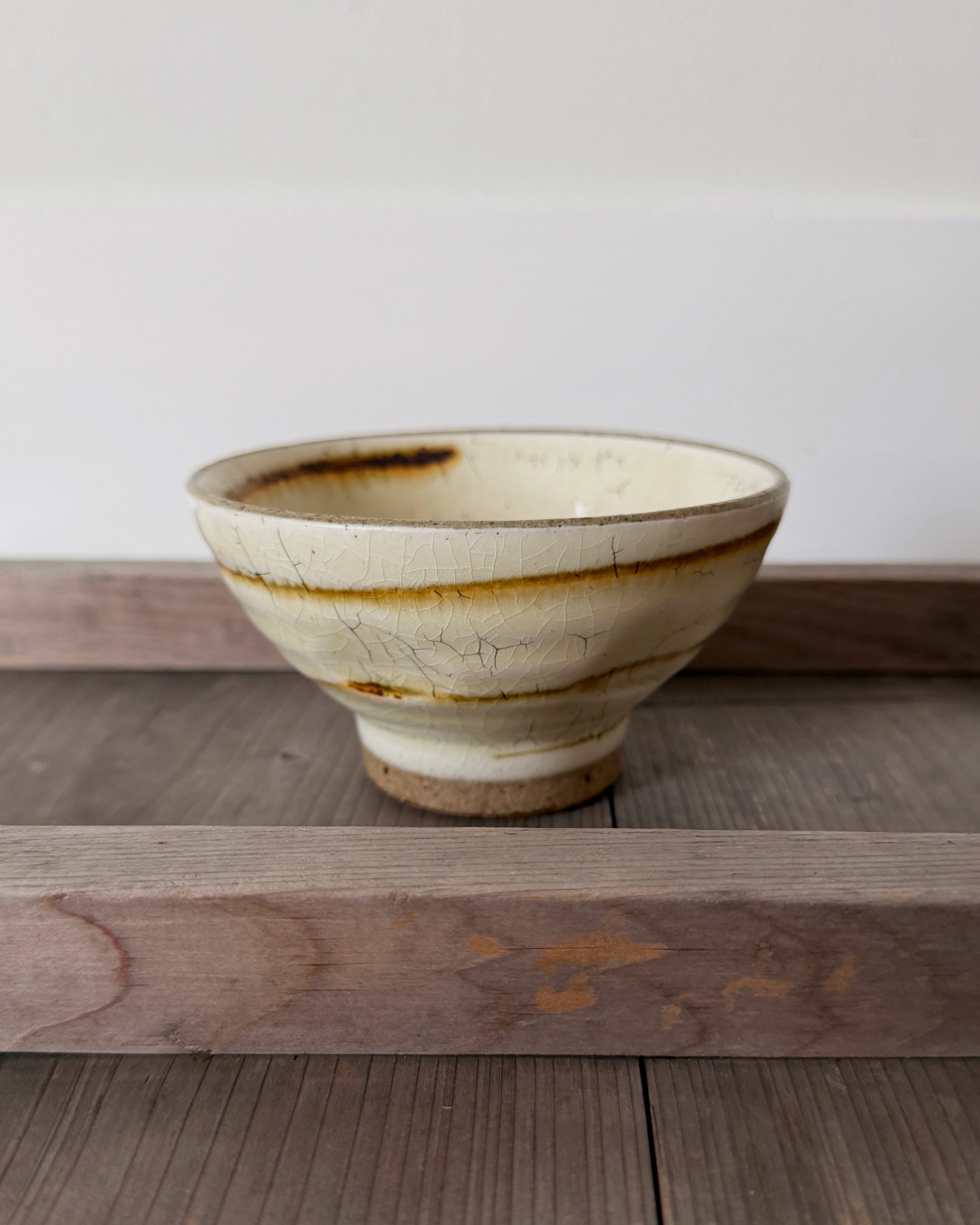 rokuro : ceramic rice bowl