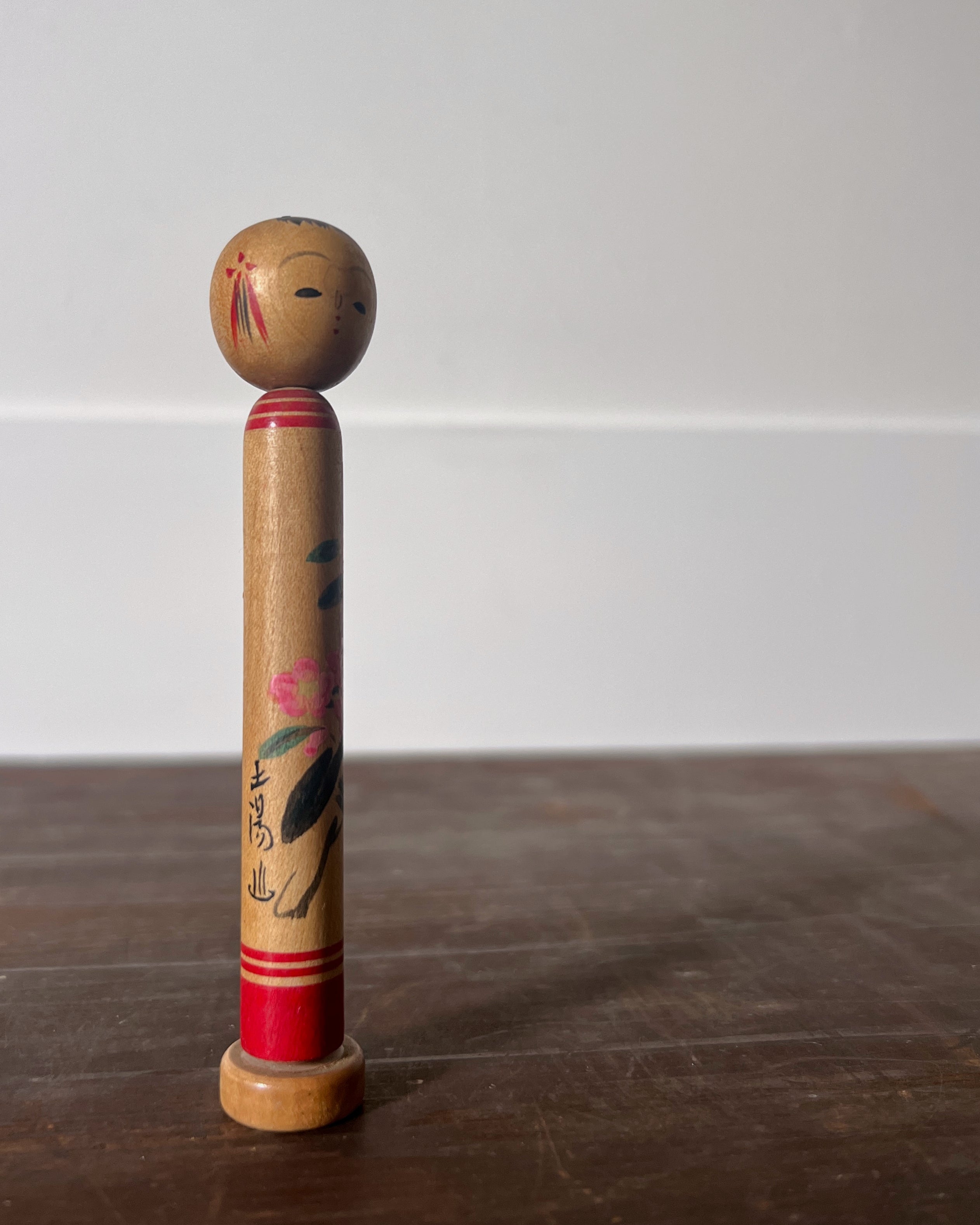 vintage letter kokeshi