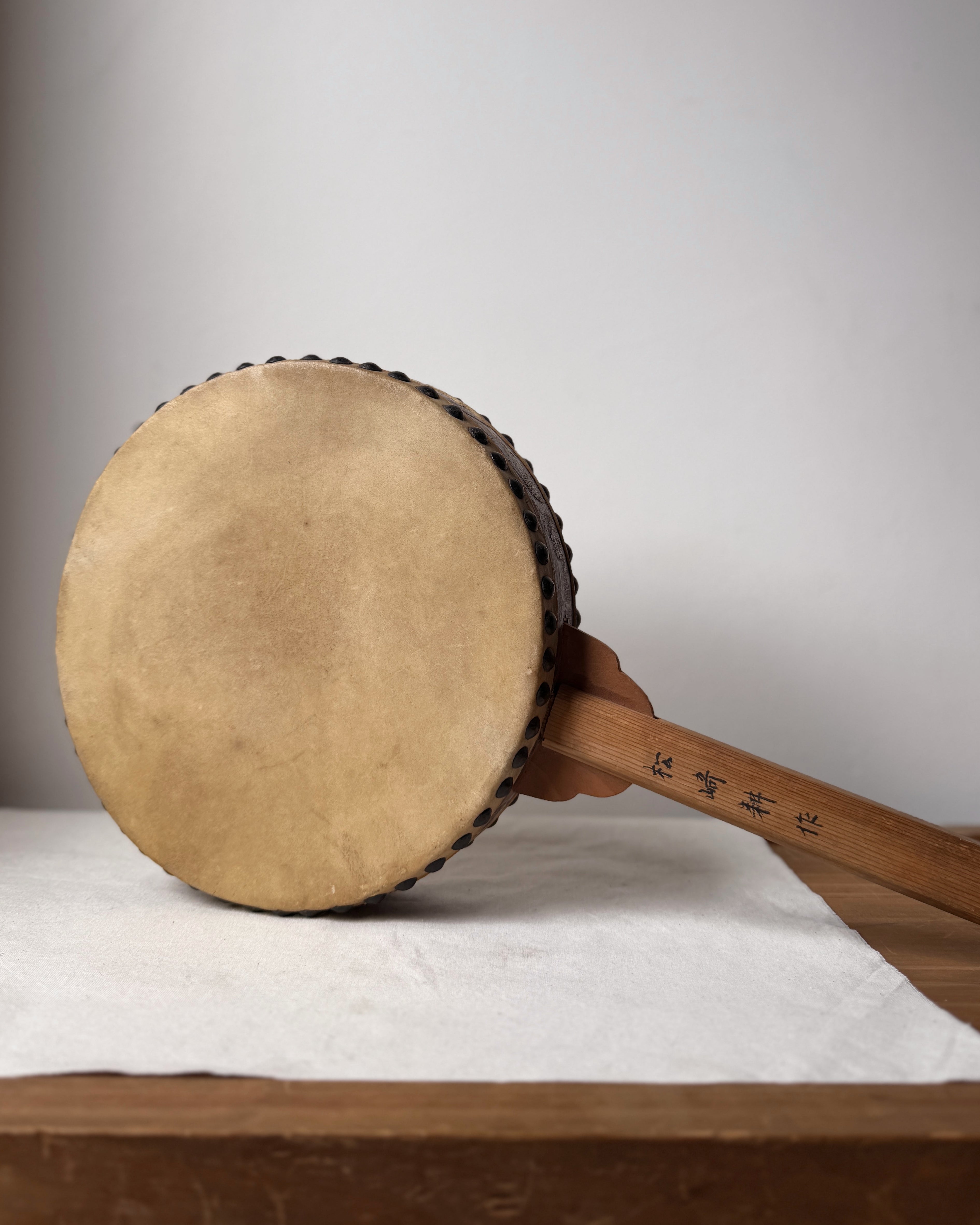 vintage ceremonial drum