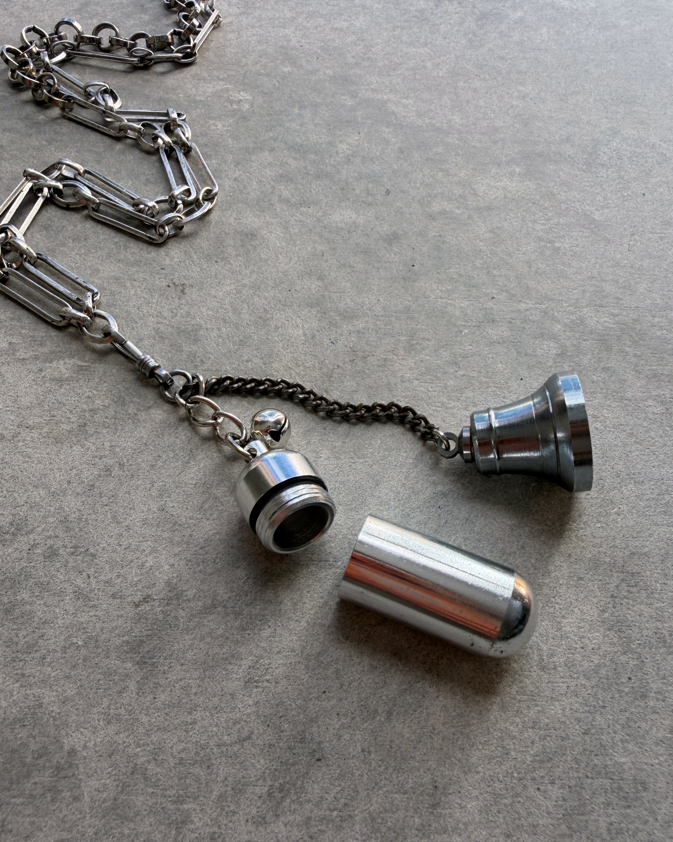 modern marcel : vintage keepsake pendant necklace