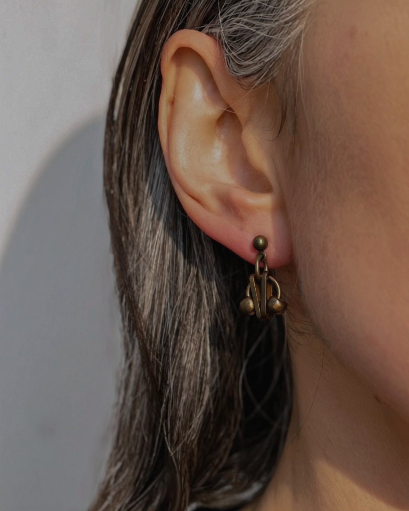 modern marcel : vintage earrings