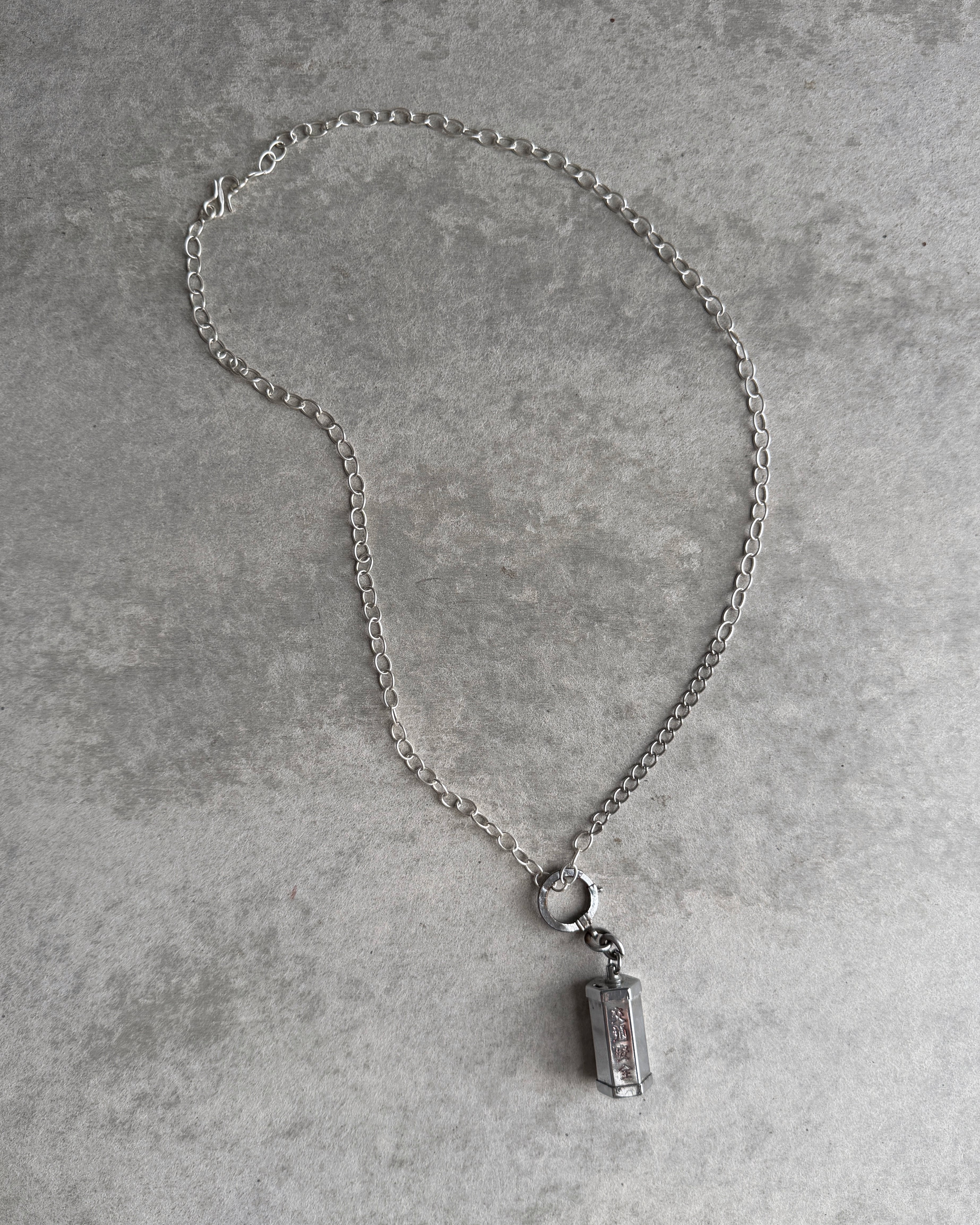 modern marcel : vintage Japanese omikuji pendant necklace