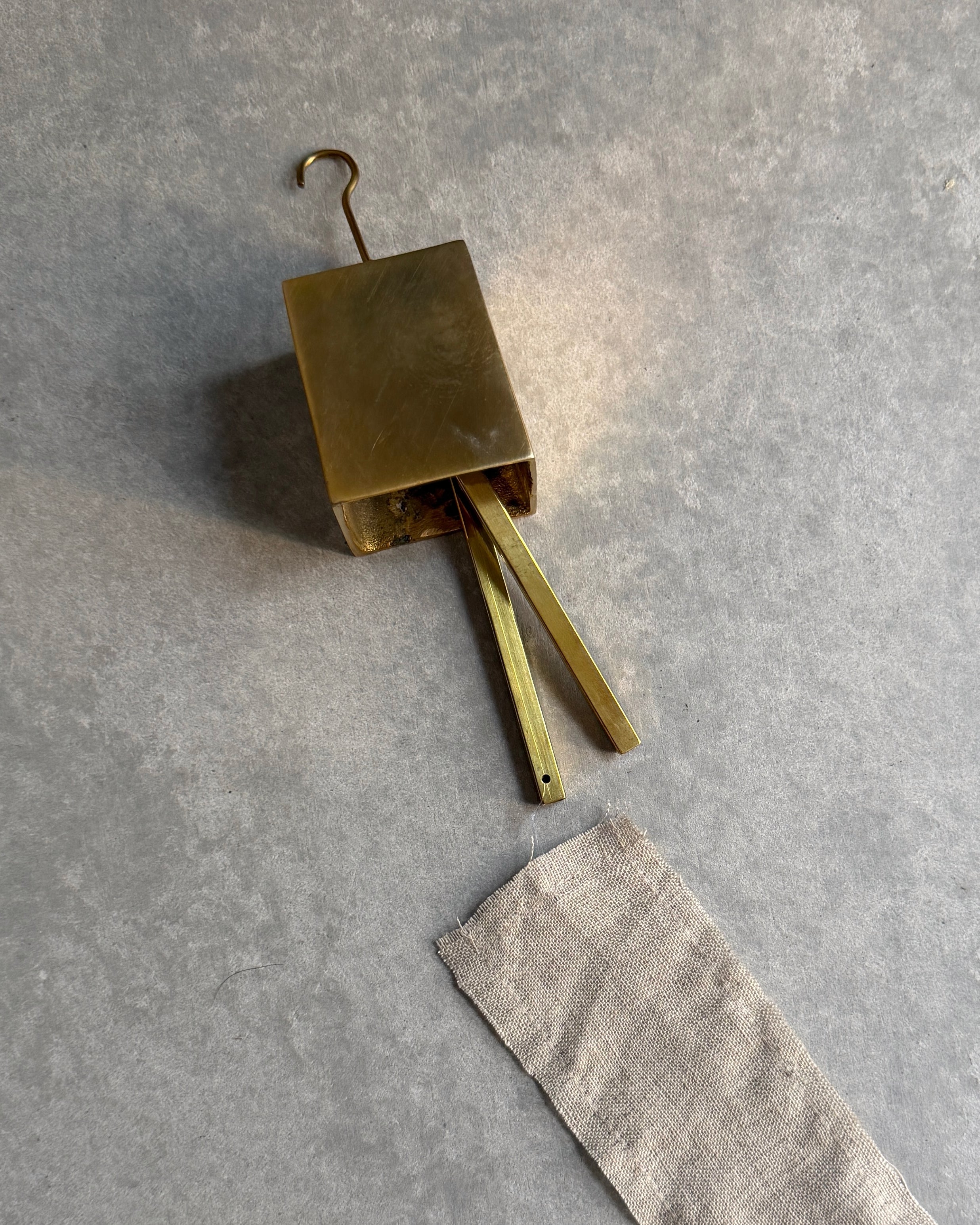 brass wind chime