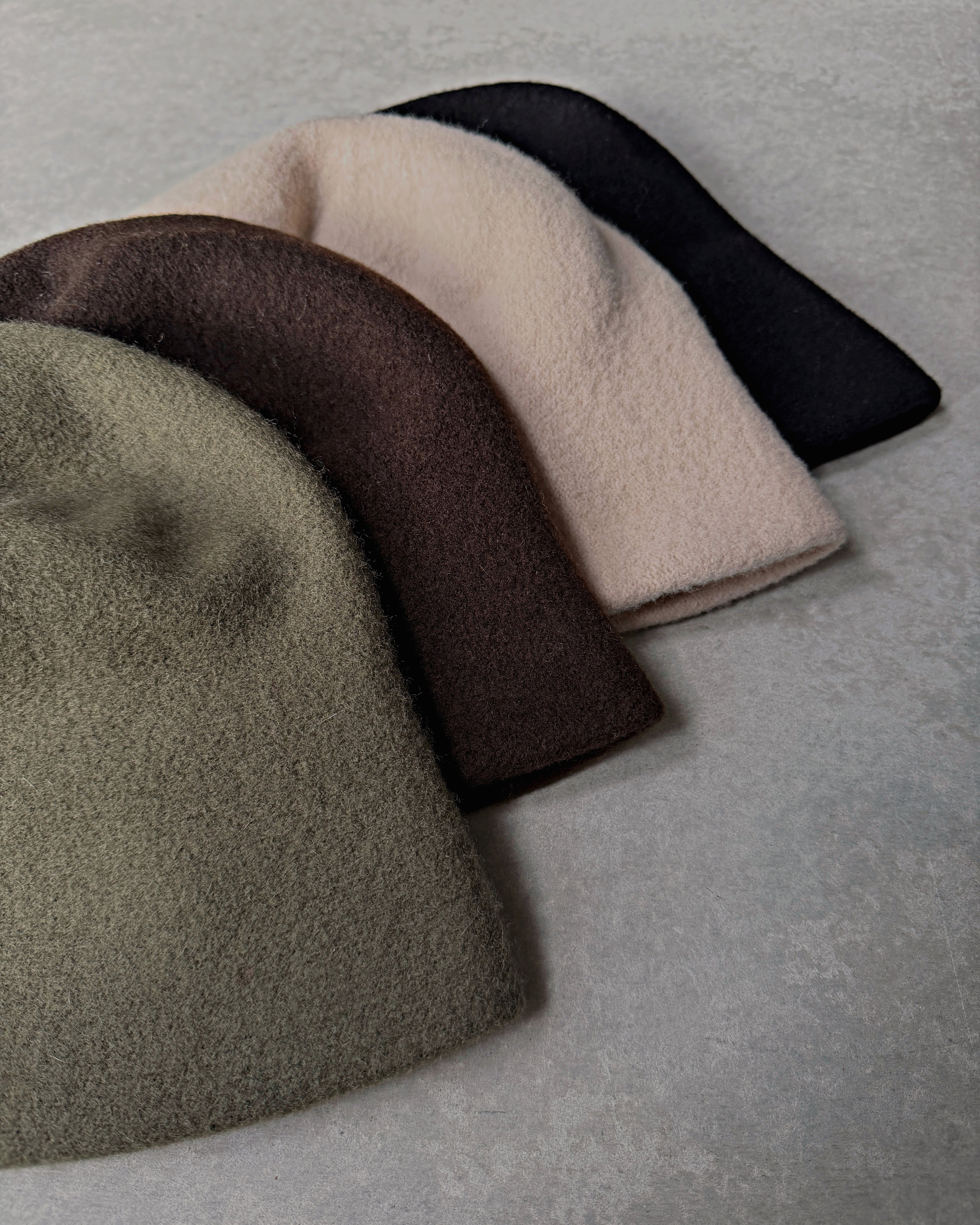 kopka : wool clochard hat