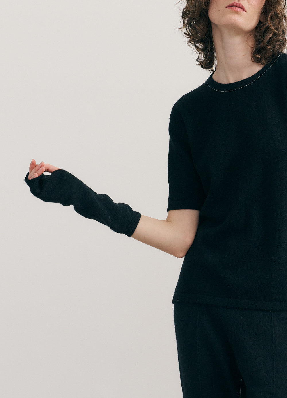 cashmerism : mock sleeve mittens