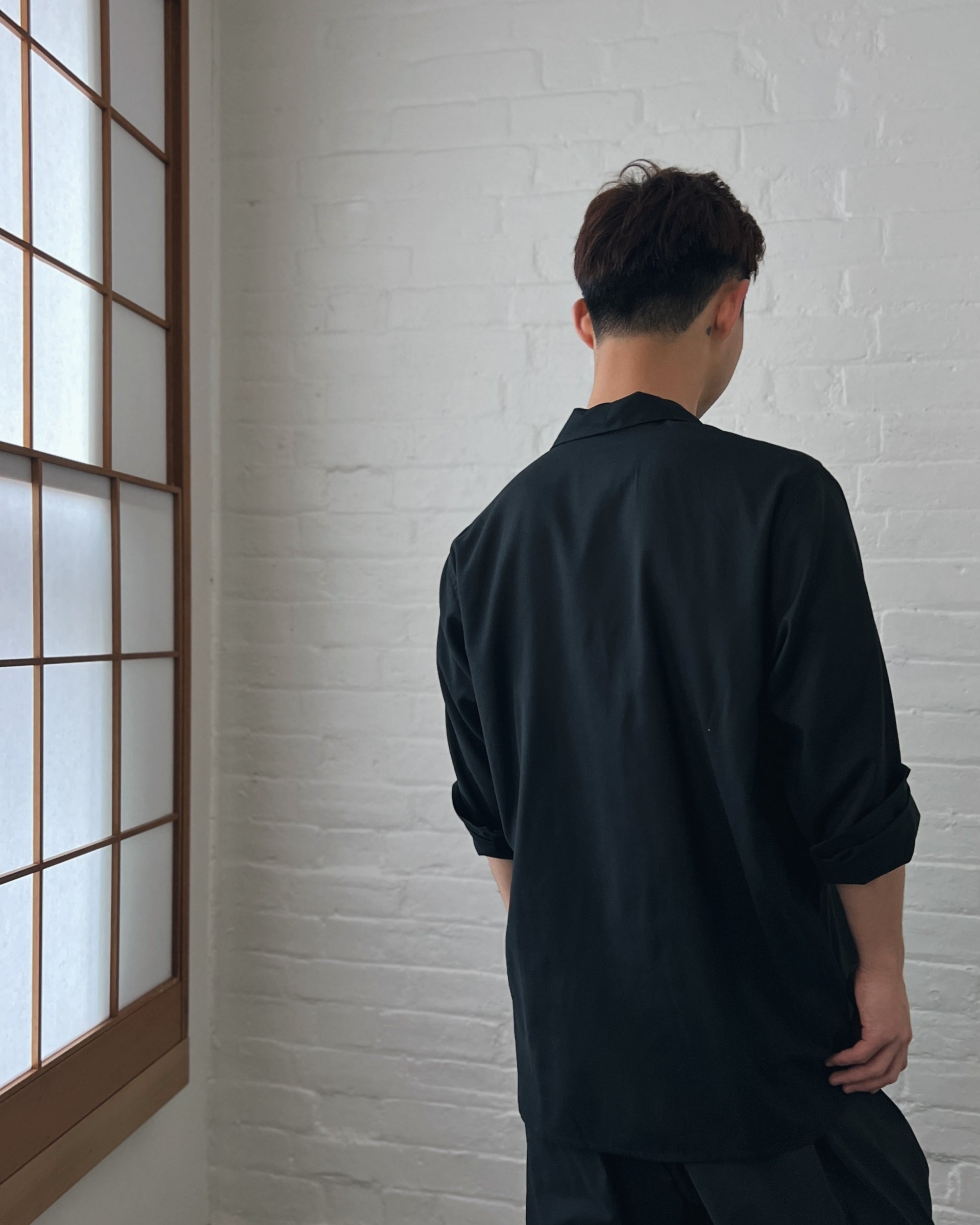 LJ struthers : light weight wool and cotton shirt