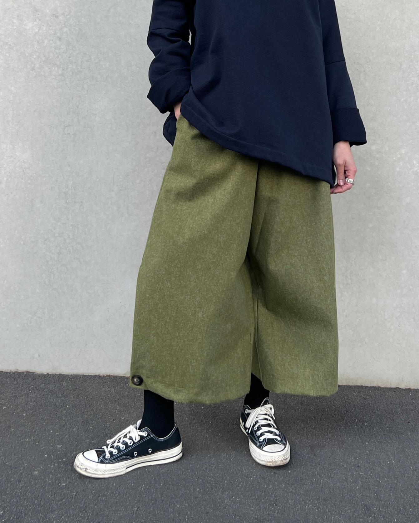 LJ struthers : brushed cotton pants