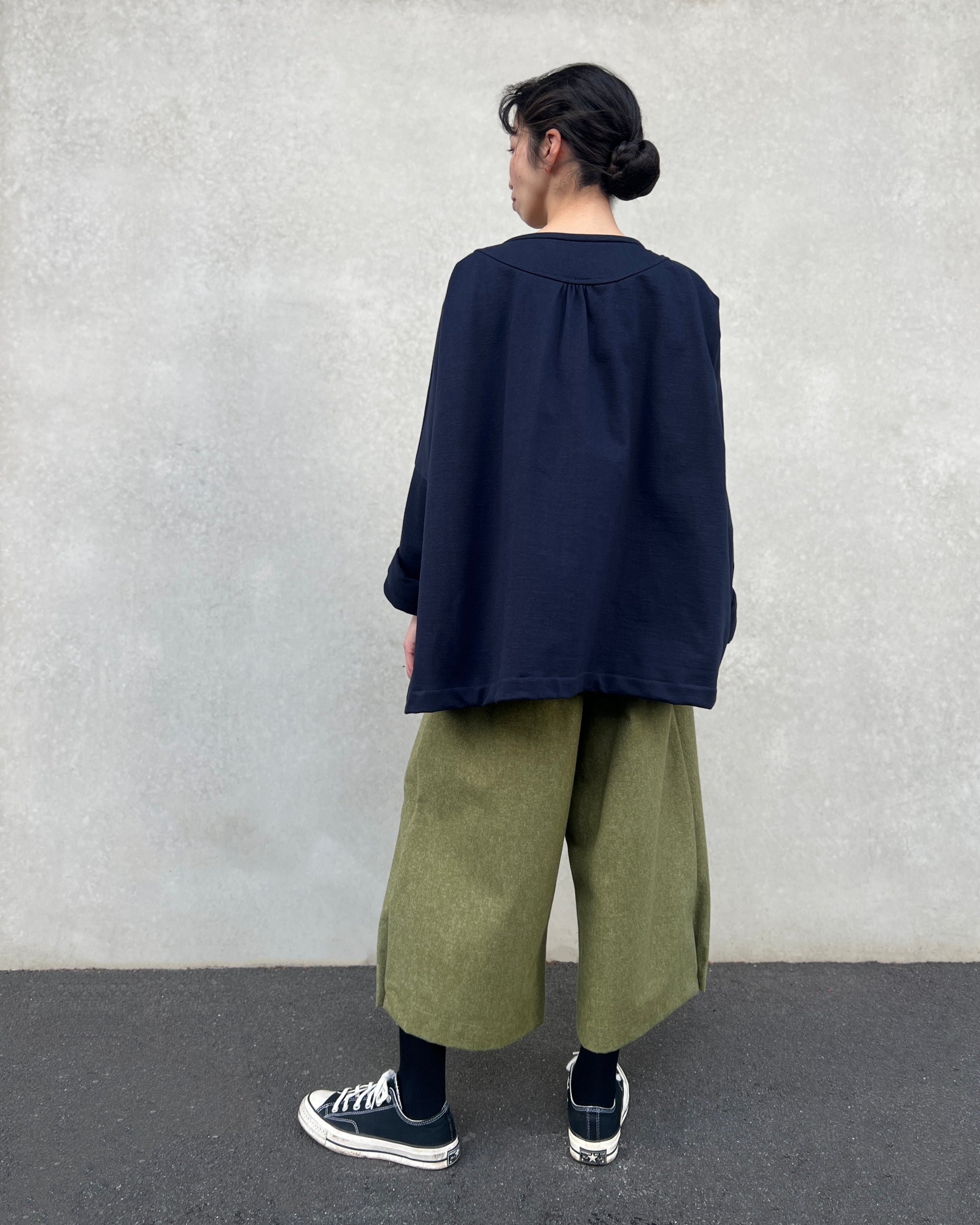 LJ struthers : brushed cotton pants
