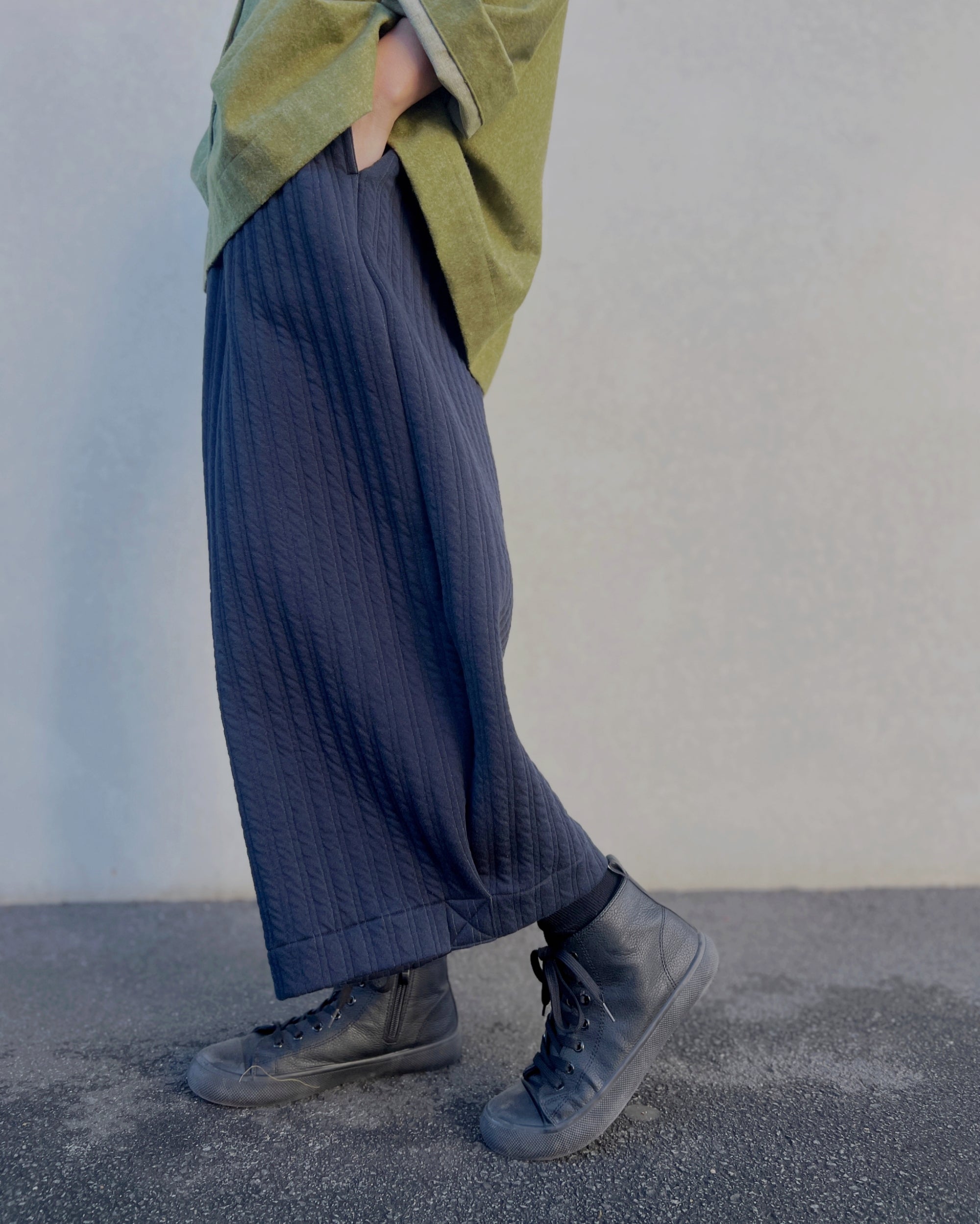 LJ struthers : knit cotton pants