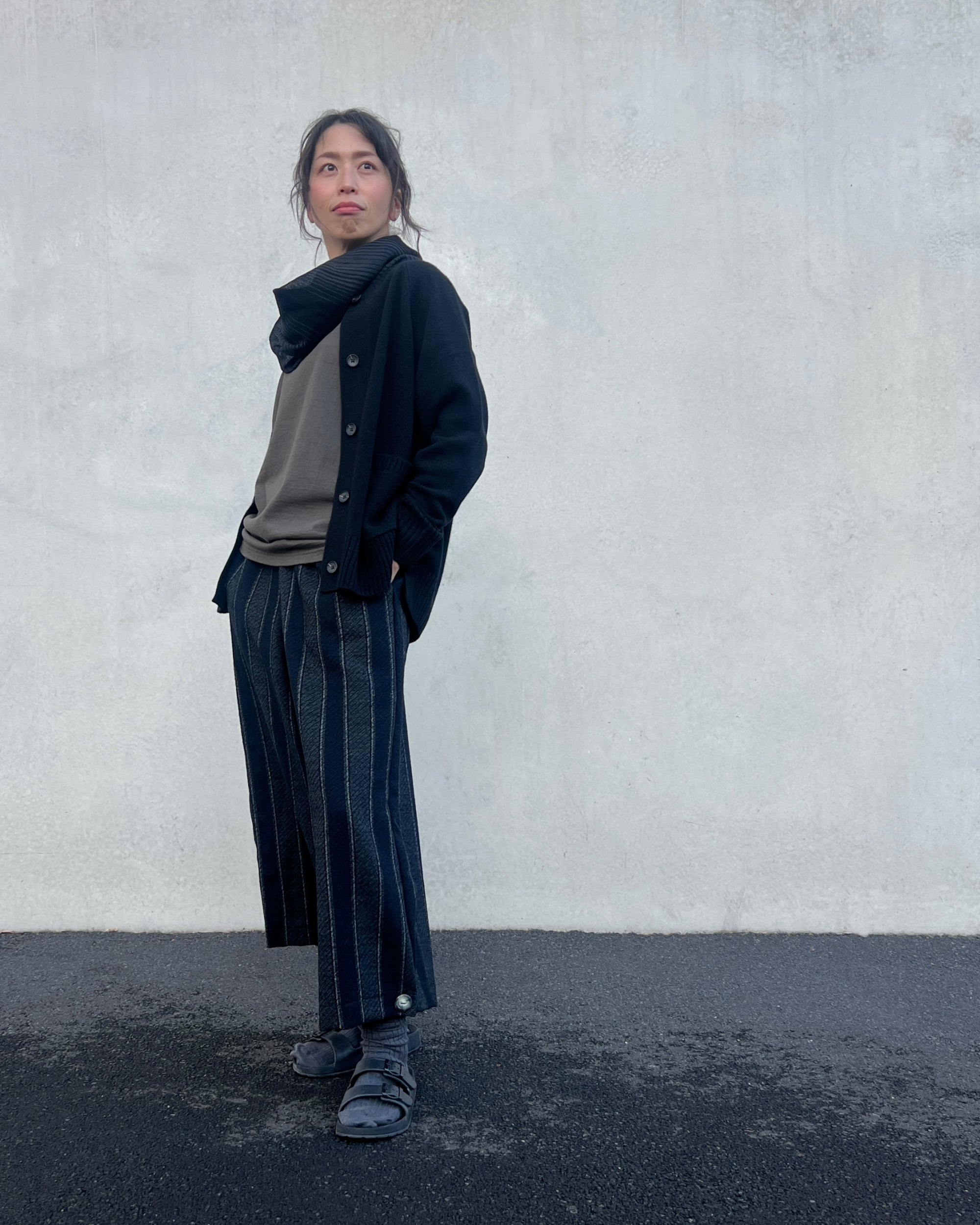 LJ struthers : striped pants