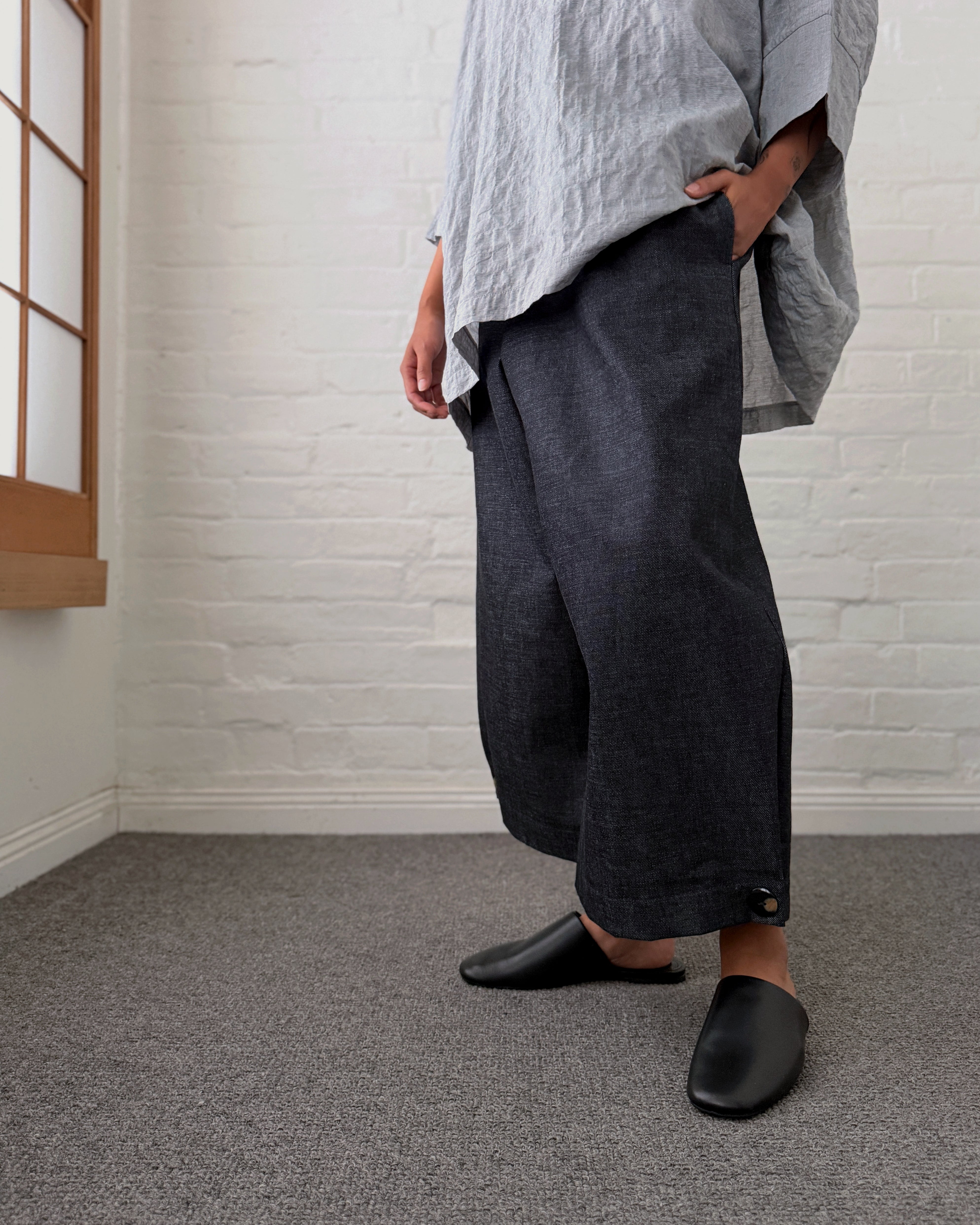 LJ struthers : japanese denim pants