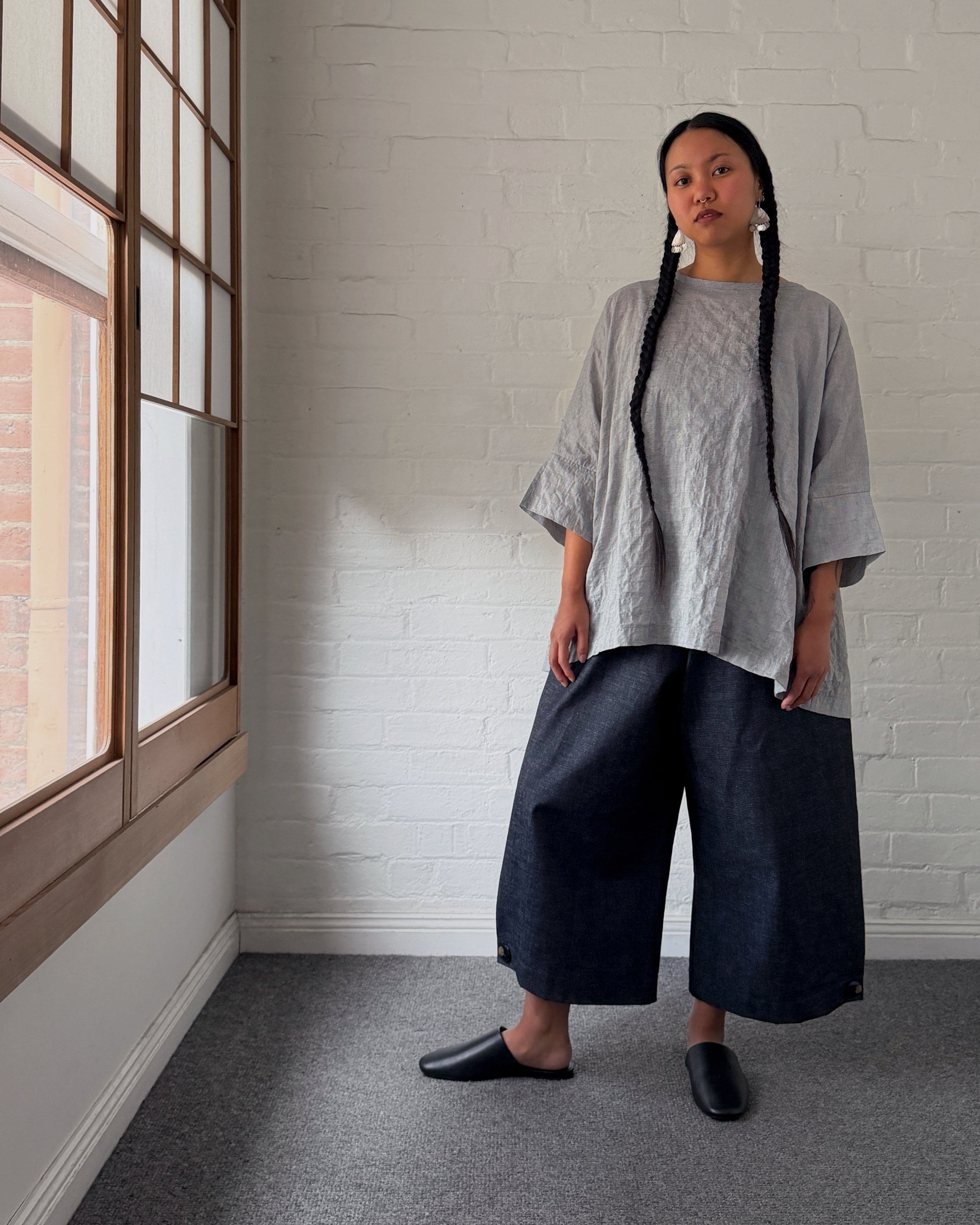 LJ struthers : japanese denim pants