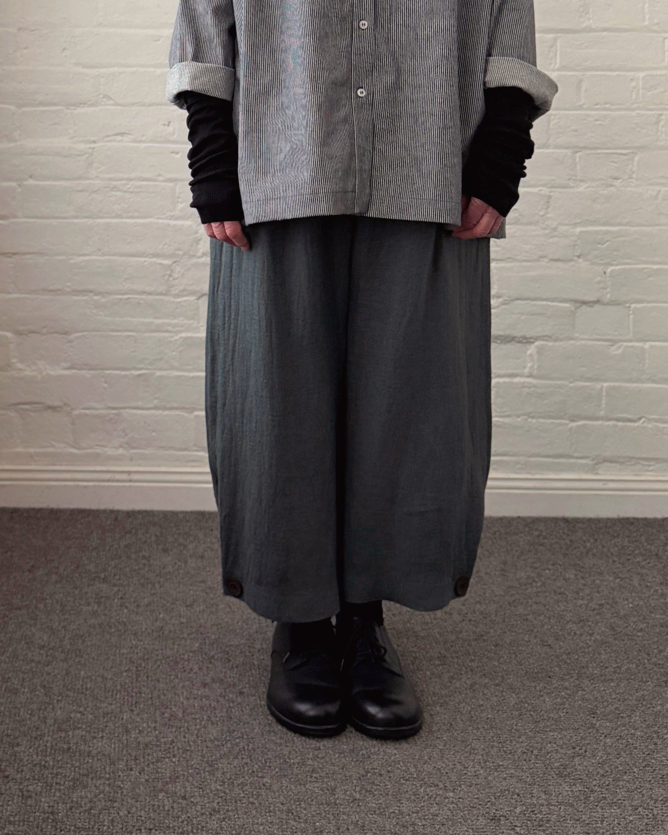 LJ struthers : wide leg ramie linen pants