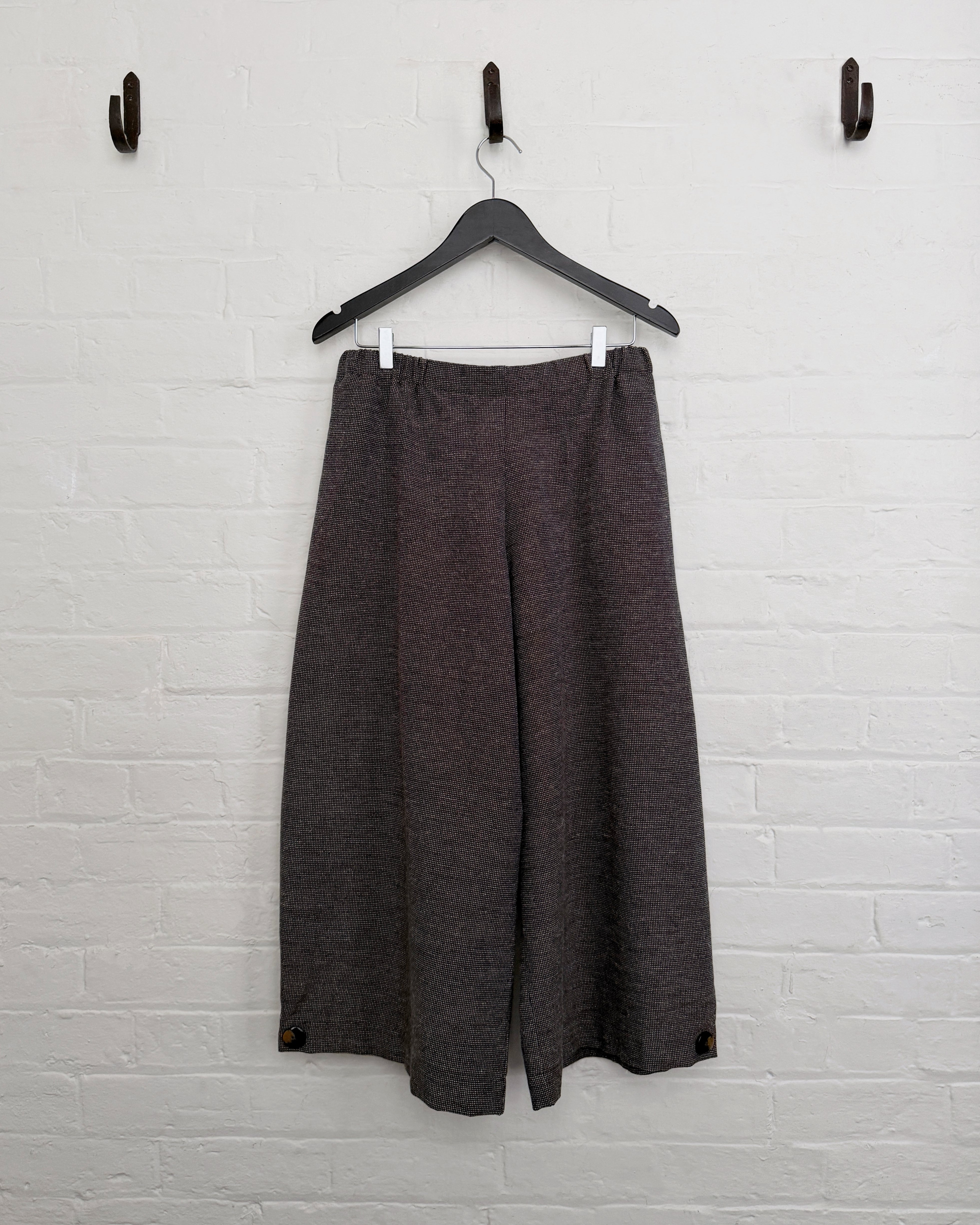 LJ struthers : wide leg wool pants