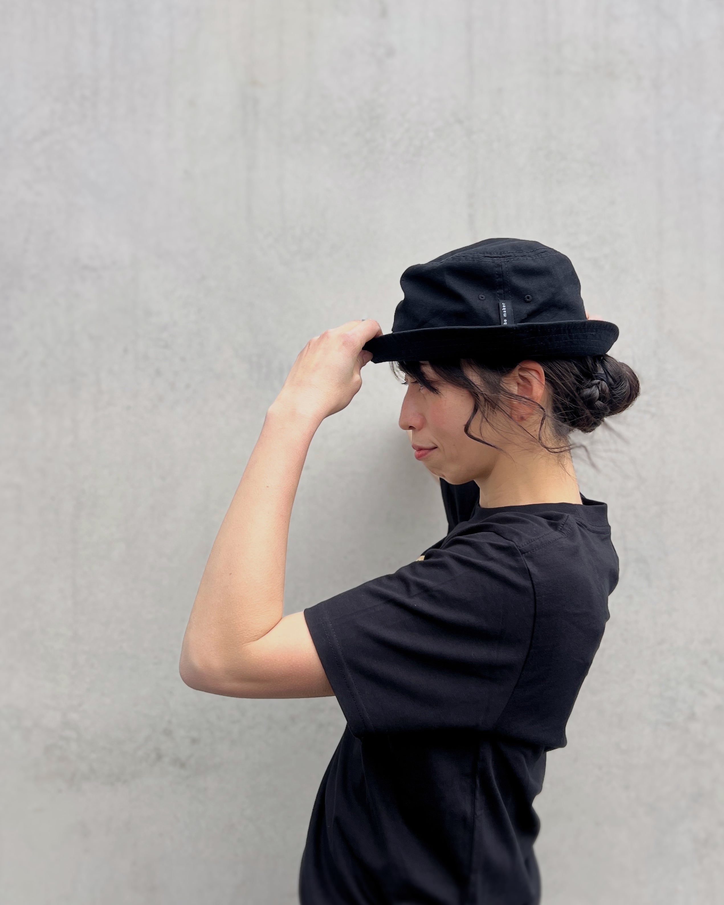 'm' for the maker : natsu bucket hat in carbon