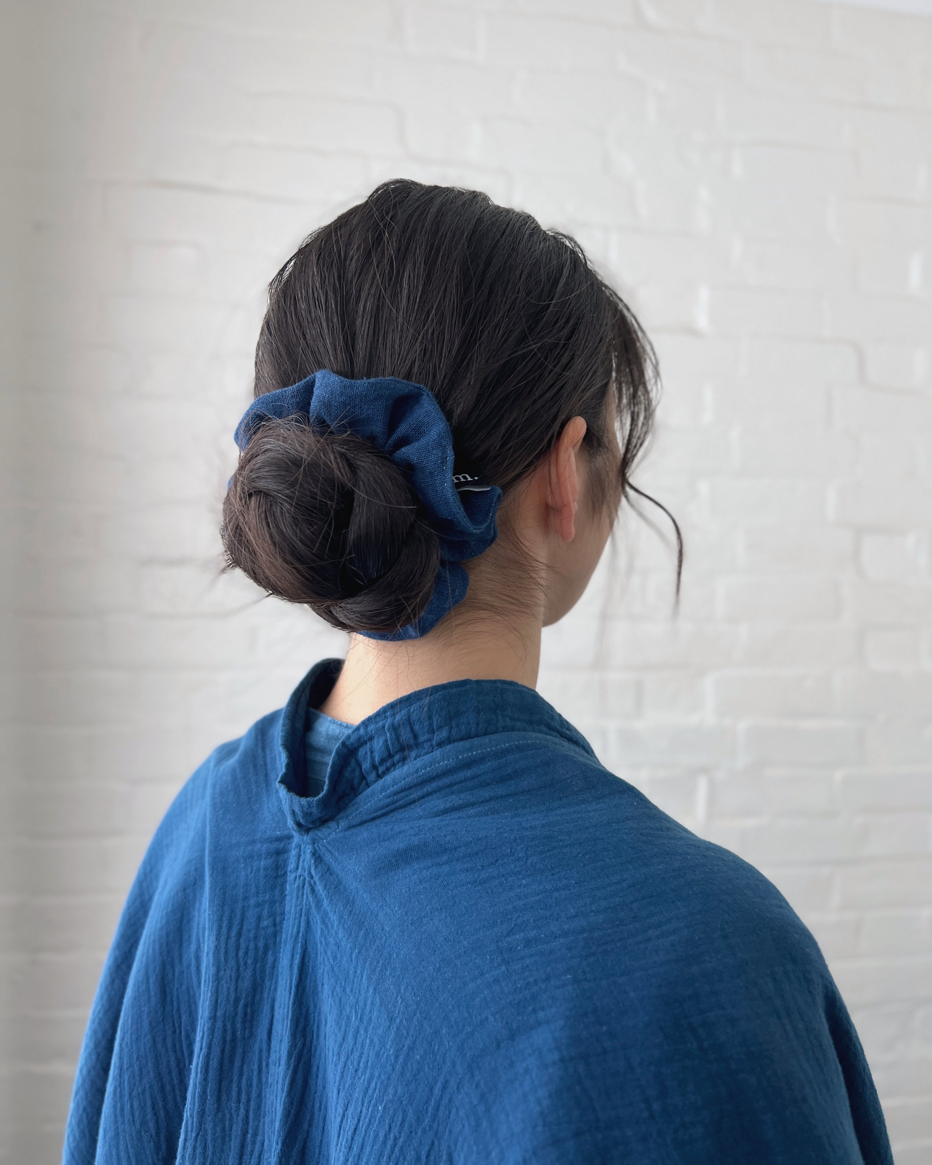 Chizu Blue : indigo dyed cotton jacket