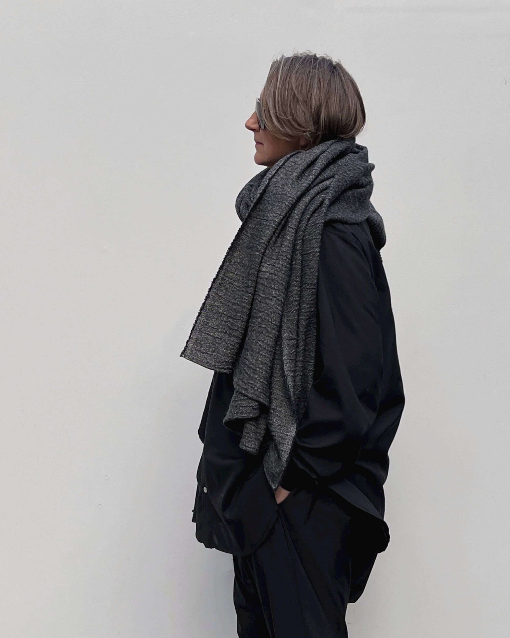 woollen chapter scarf, designed by LJ struthers
