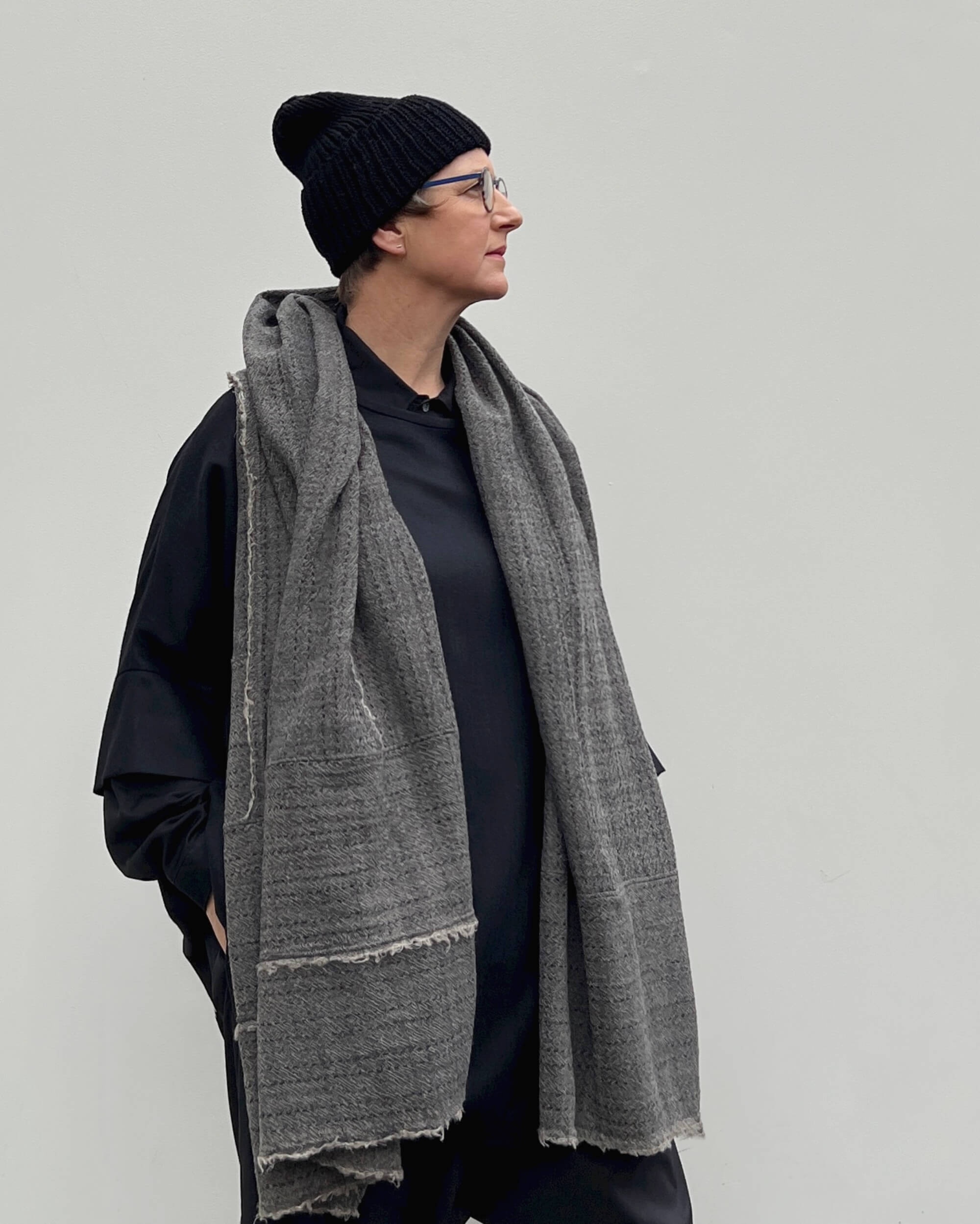 LJ struthers : wool chapter scarf
