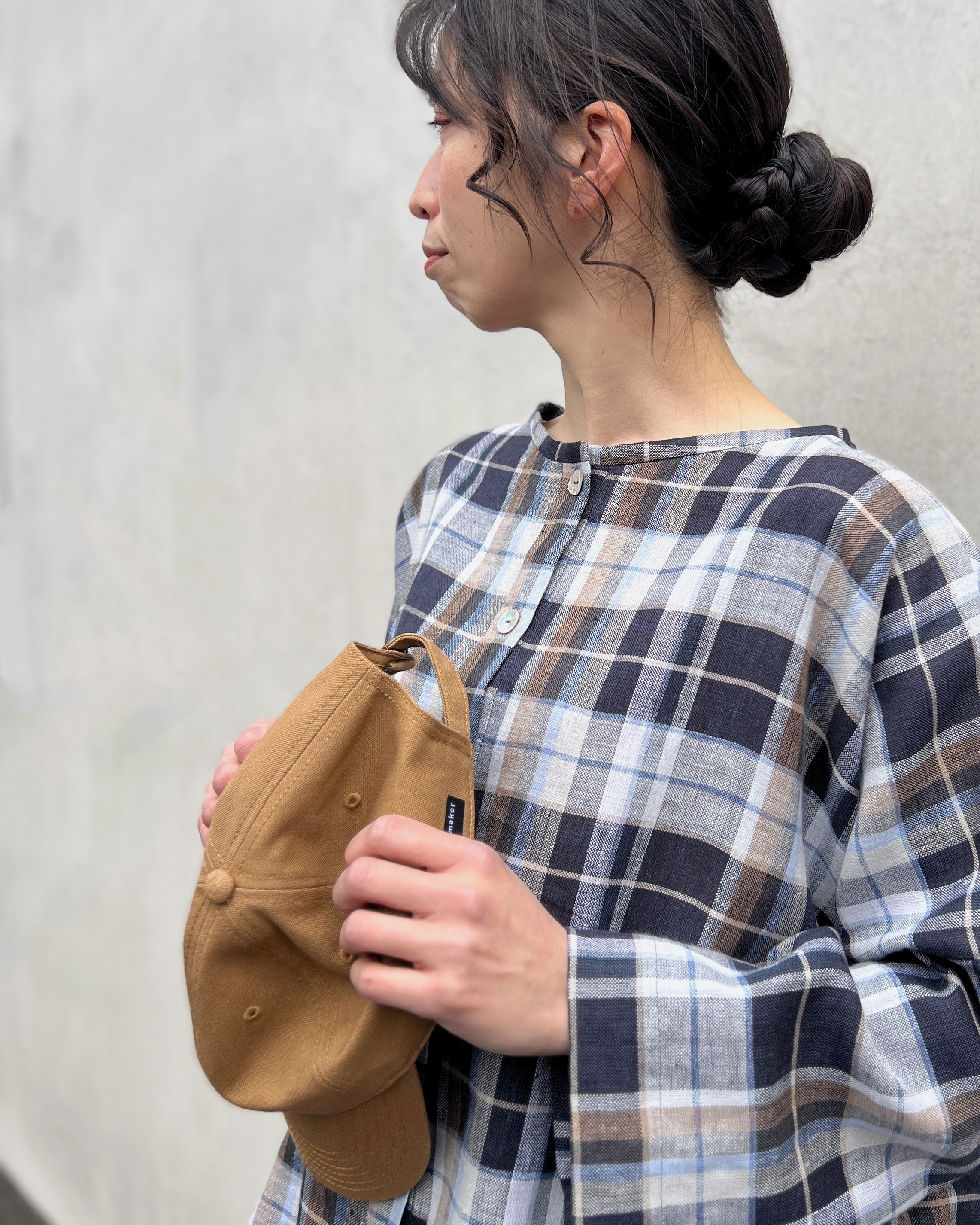 'm' for the maker : haru cap in cappuccino