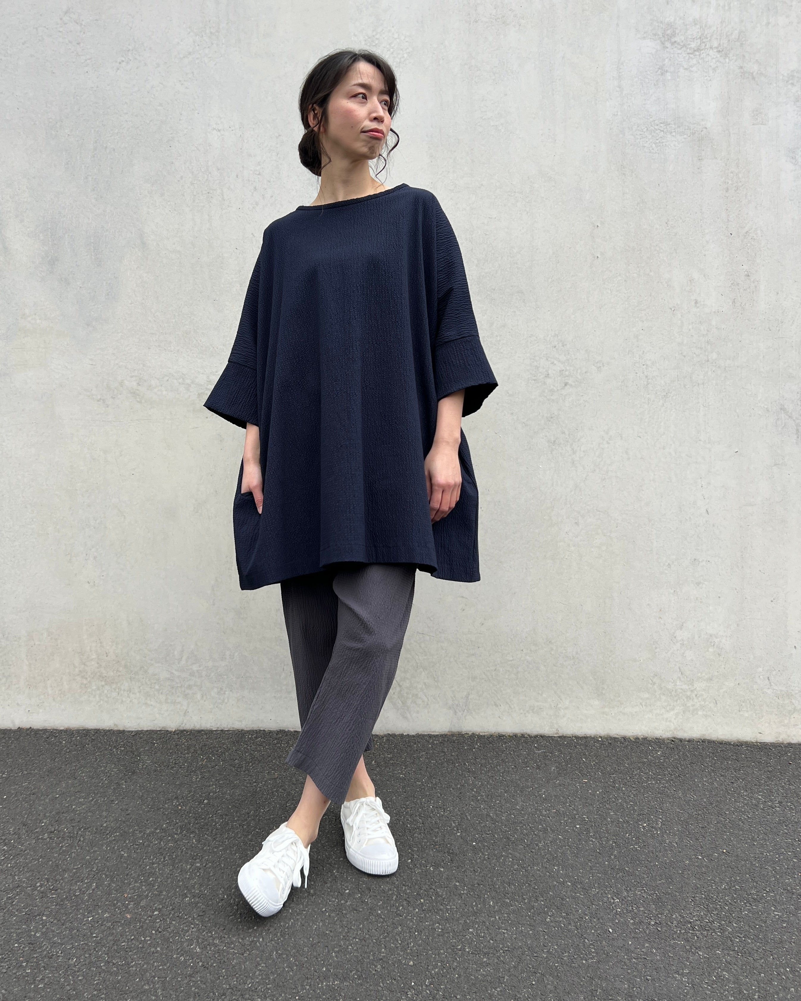 LJ struthers : cotton slouch pants