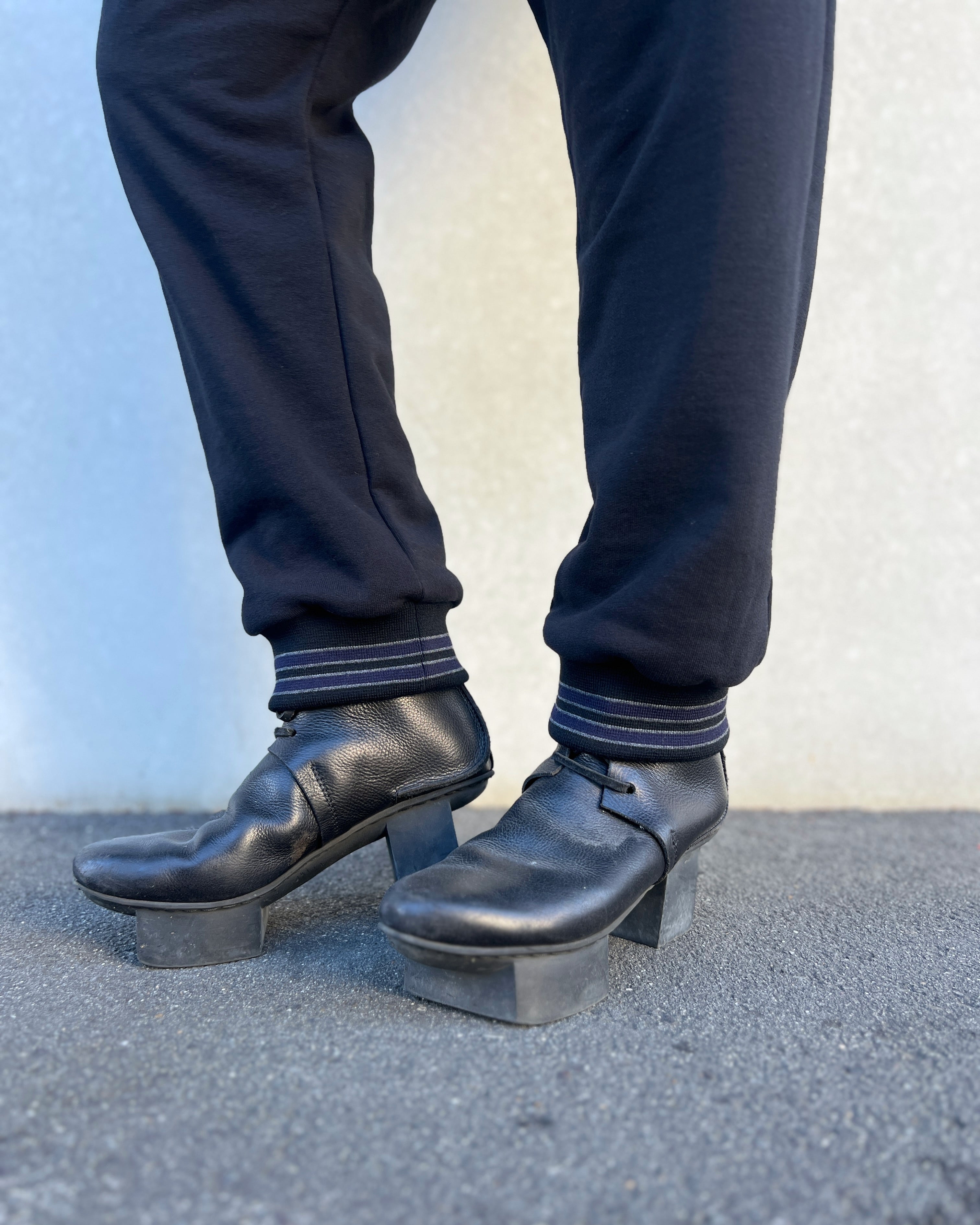 LJ struthers : cotton knit jersey pants