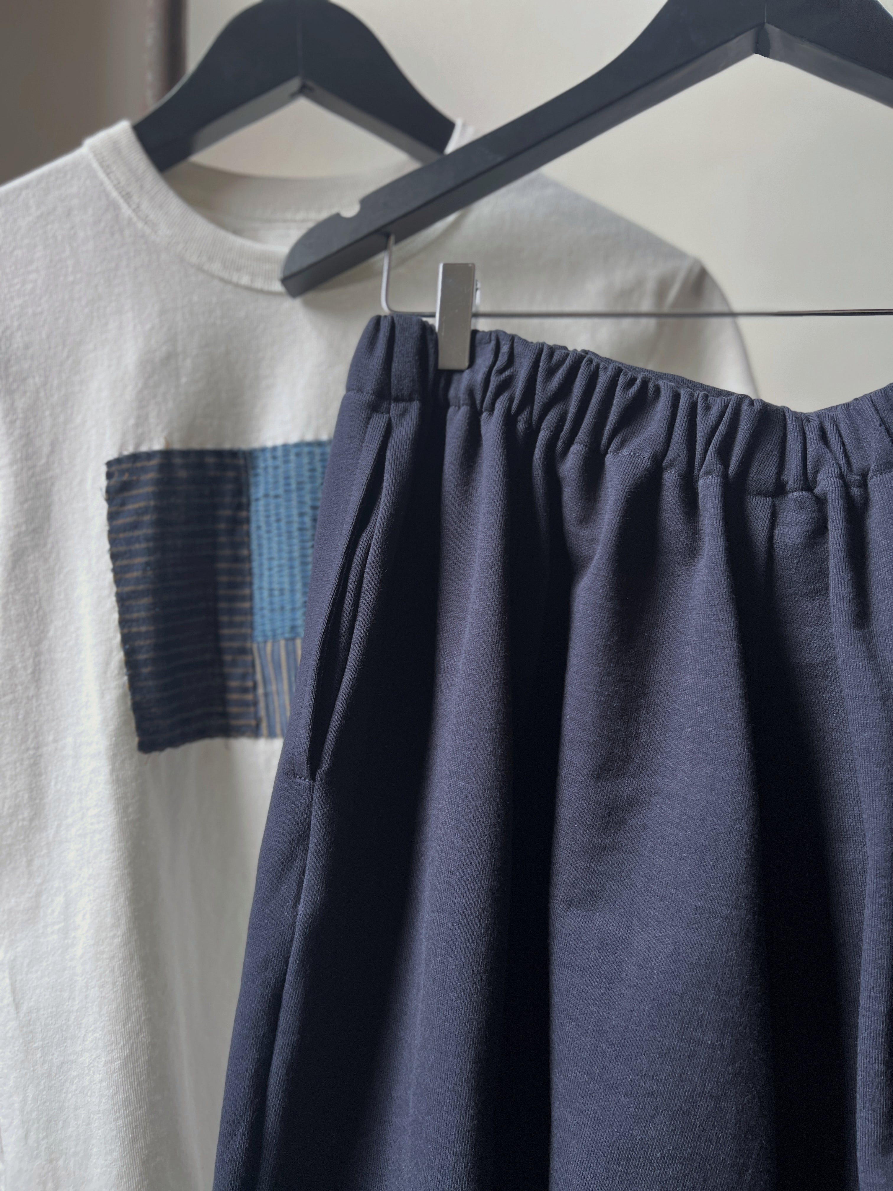 LJ struthers : cotton knit jersey pants