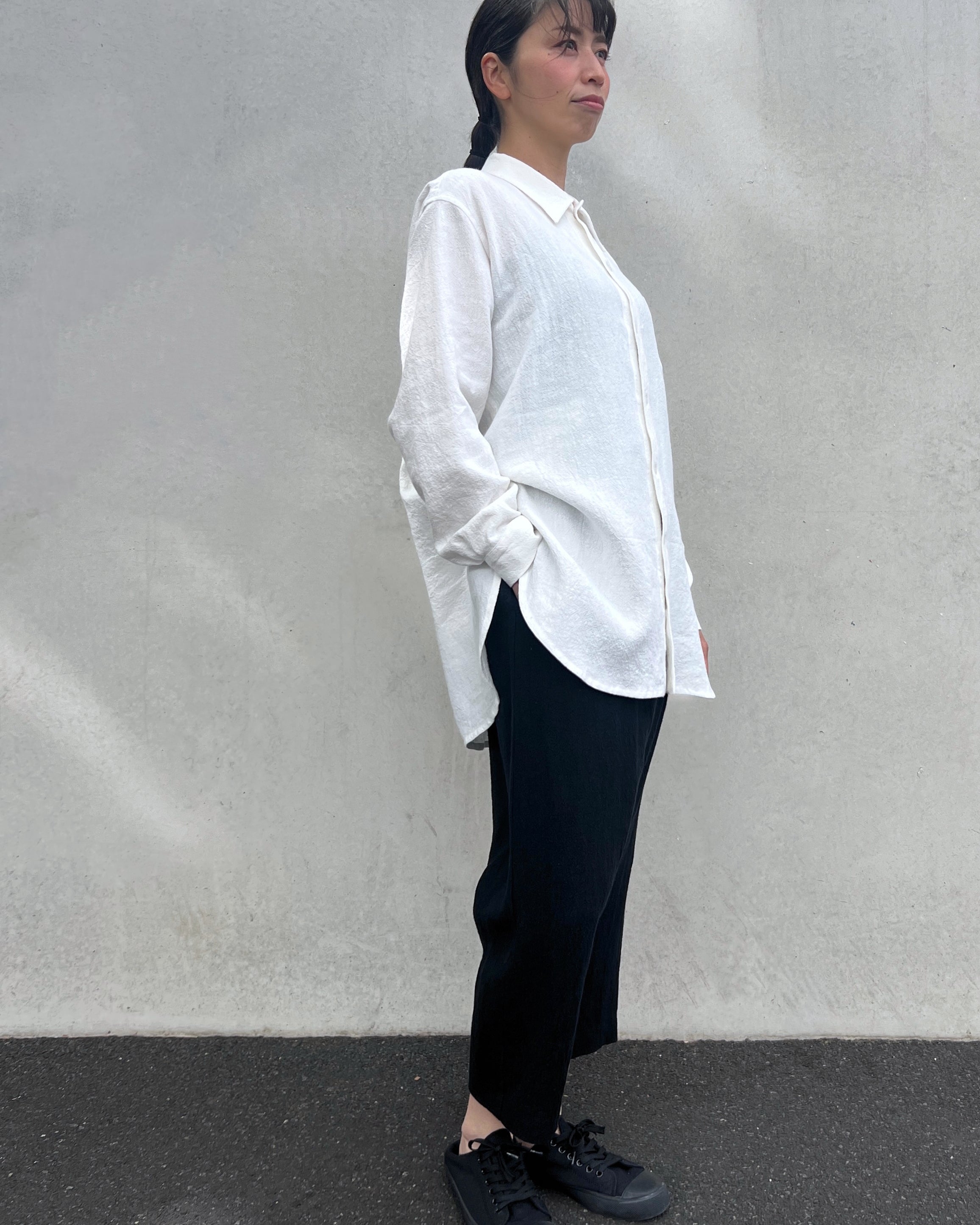 LJ struthers : ramie linen pants