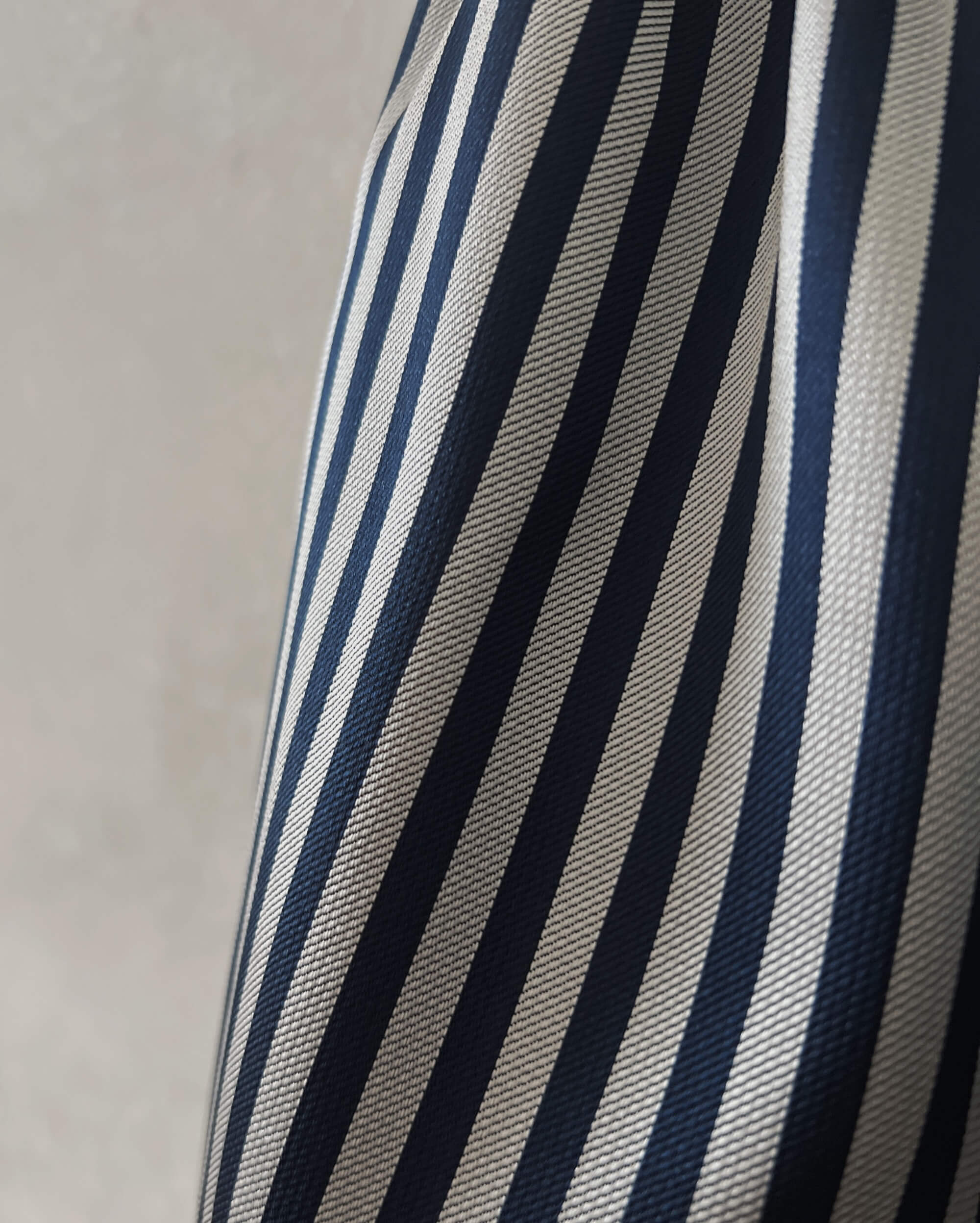 LJ struthers : striped cotton pants