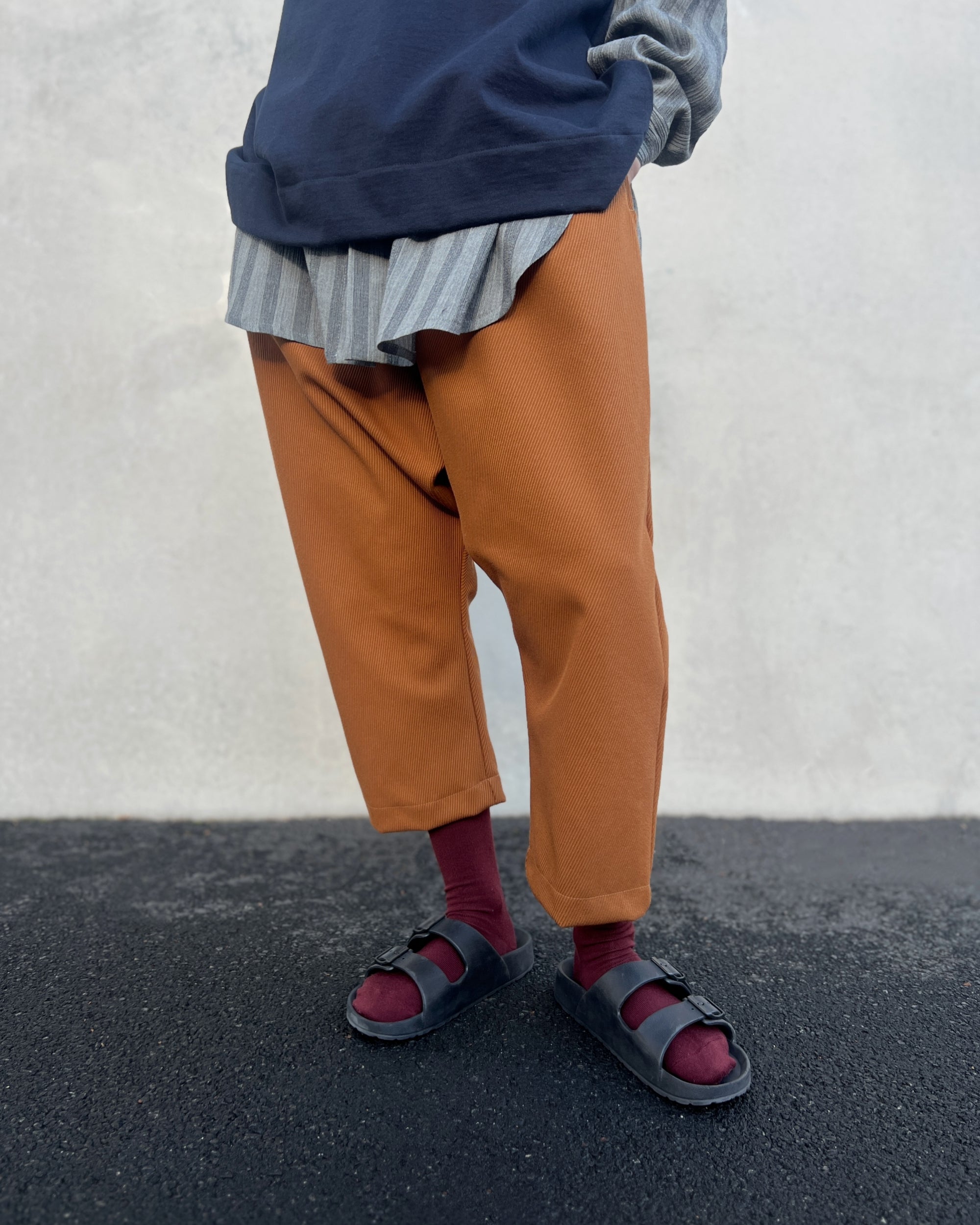 LJ struthers : drill cotton pants