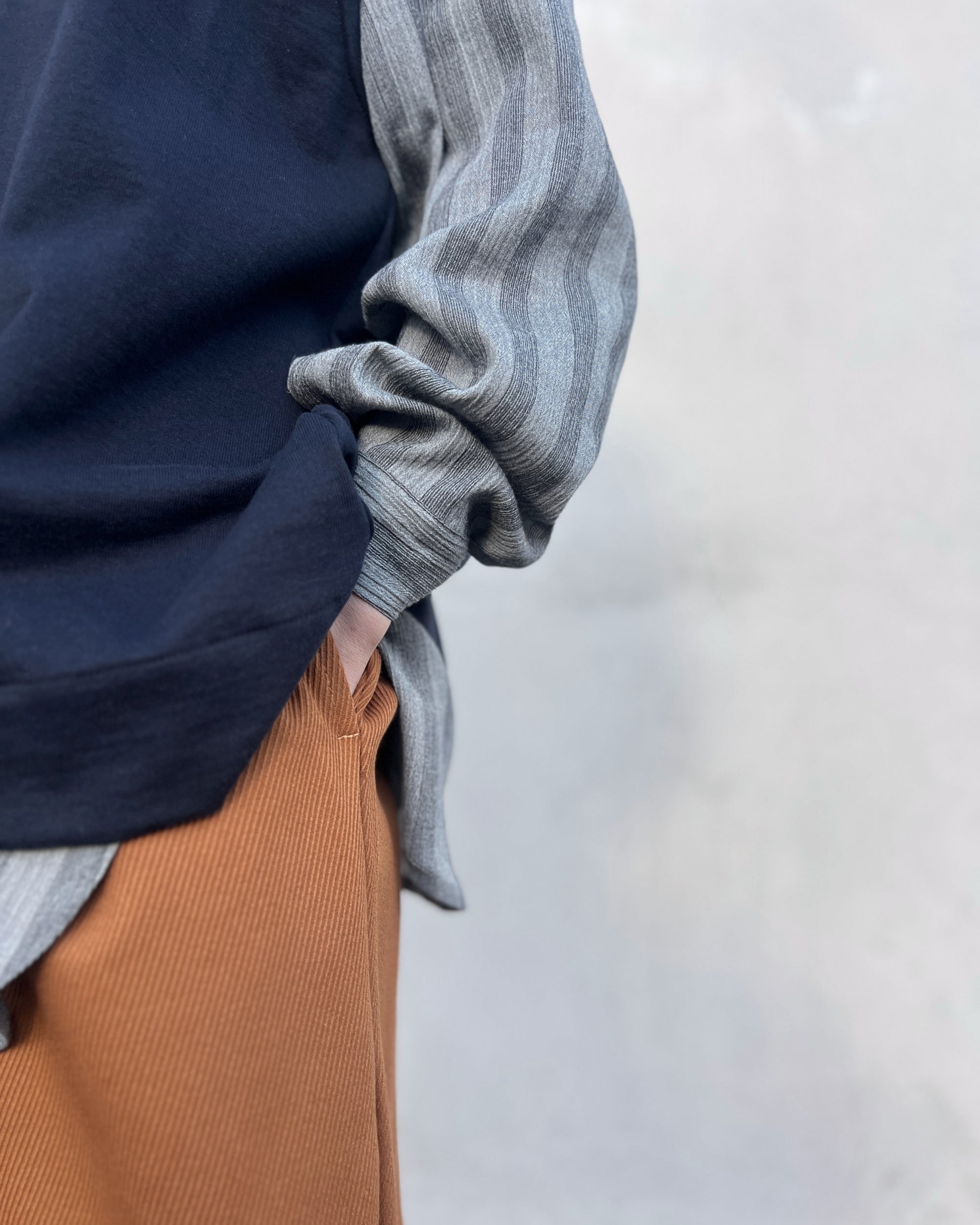 LJ struthers : drill cotton pants